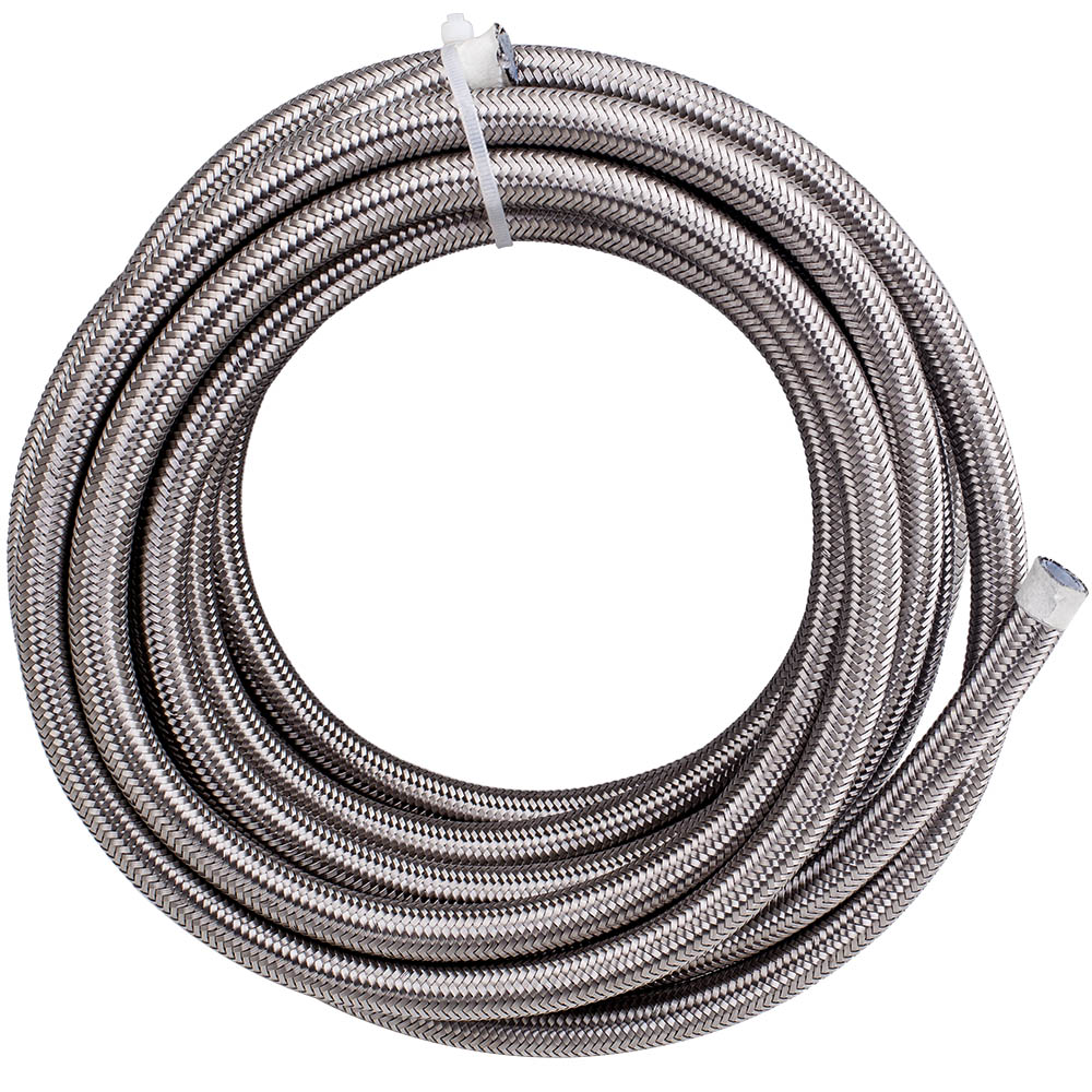 20FT AN8 AN-8 Carburant Tuyau Raccord d'extrémité de tuyau Carburant Ligne Kit