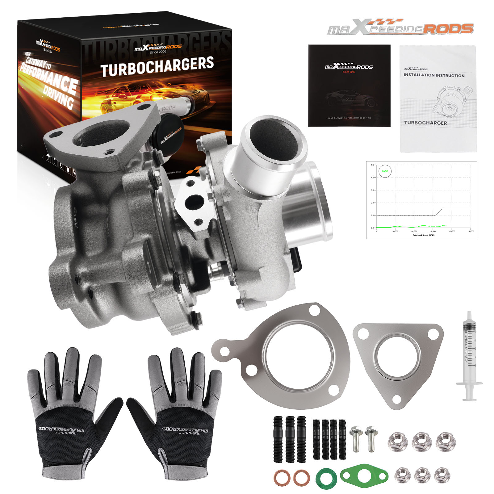 Turbolader für Ford Transit/Tourneo Custom Bus 2.2L TDCi 92KW BK2Q6K682GA Billet