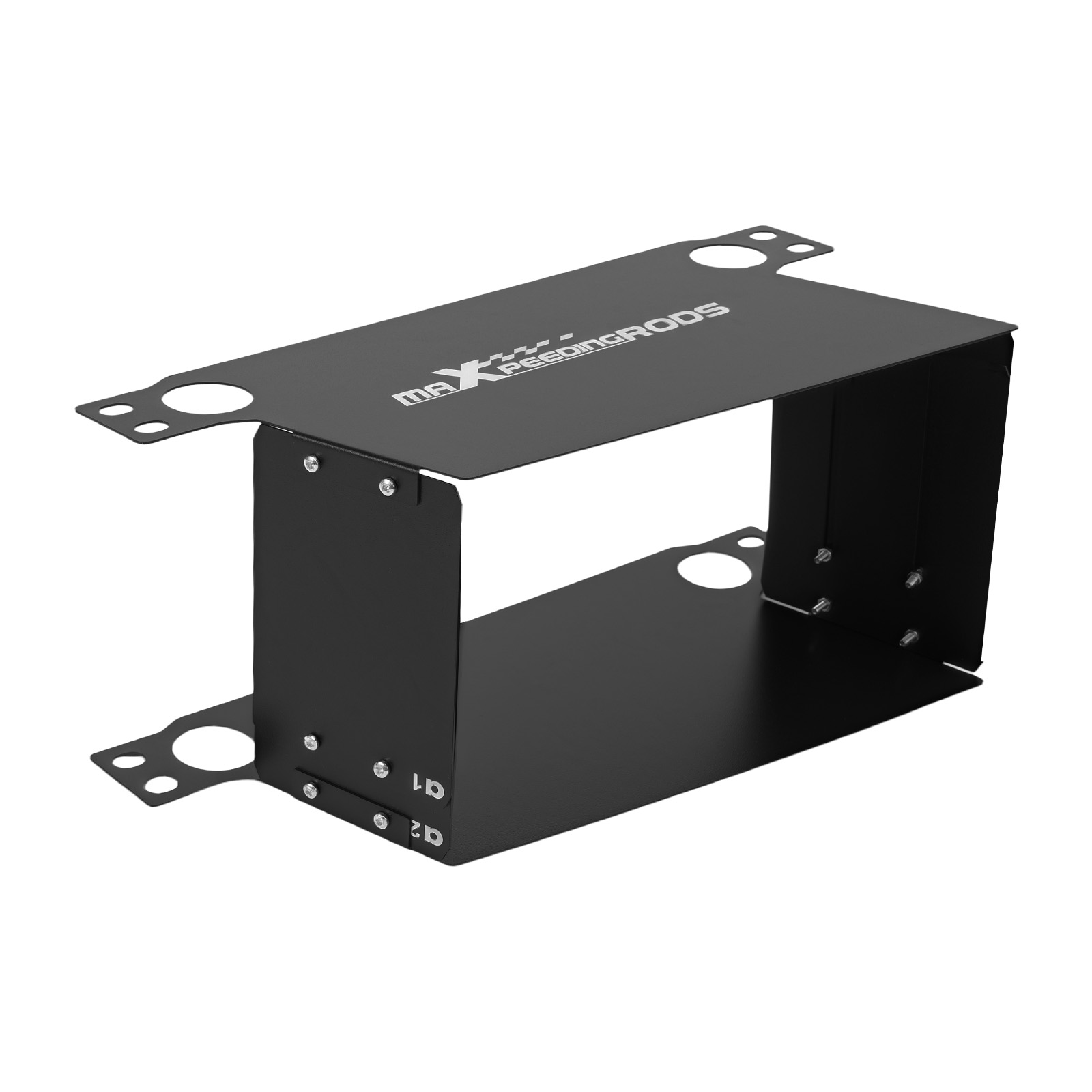 Universal Oil Cooler Kit 19 Row 10AN Transmission Engine Cooler Aluminum Black