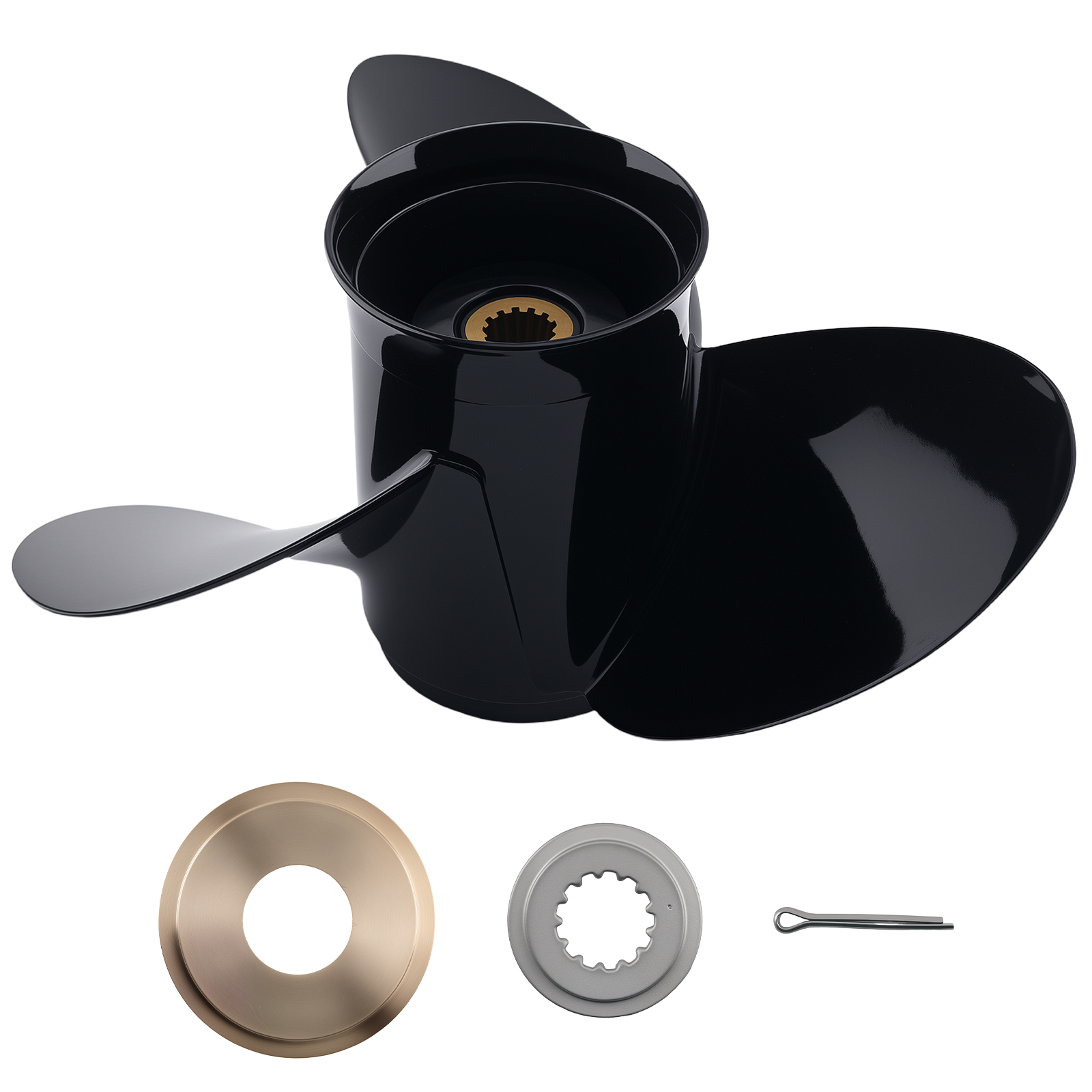 Boat Propeller 13 1/4x17 for Evinrude 100-140HP 1979-1994 765183 177131