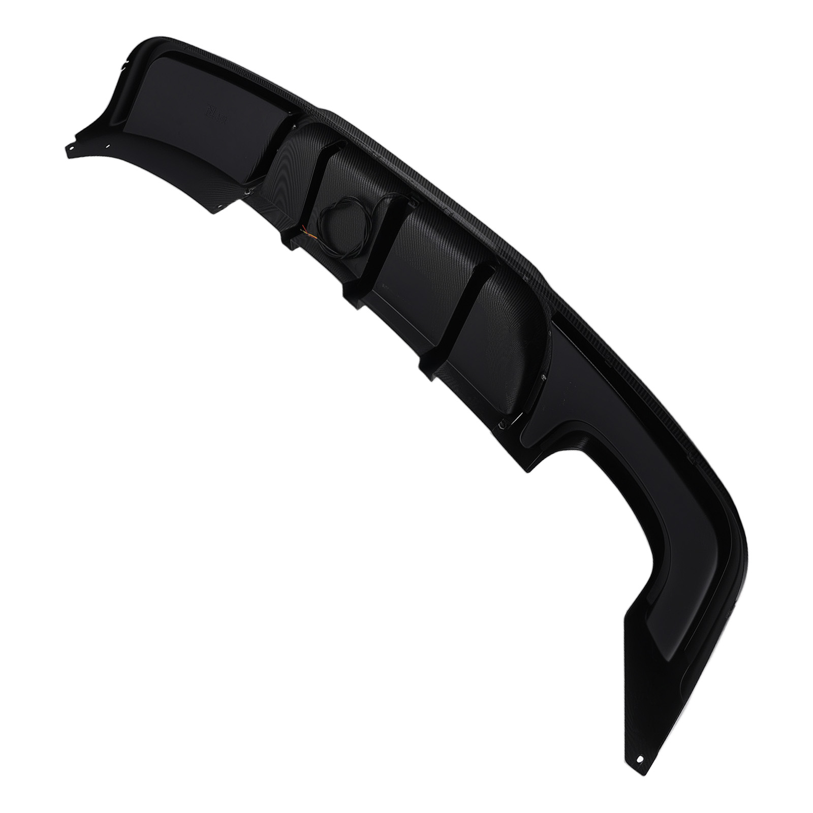 Bumper Lip Spoiler Kit for BMW 1 Series E82 M Sport 07-13 Carbon Look Black