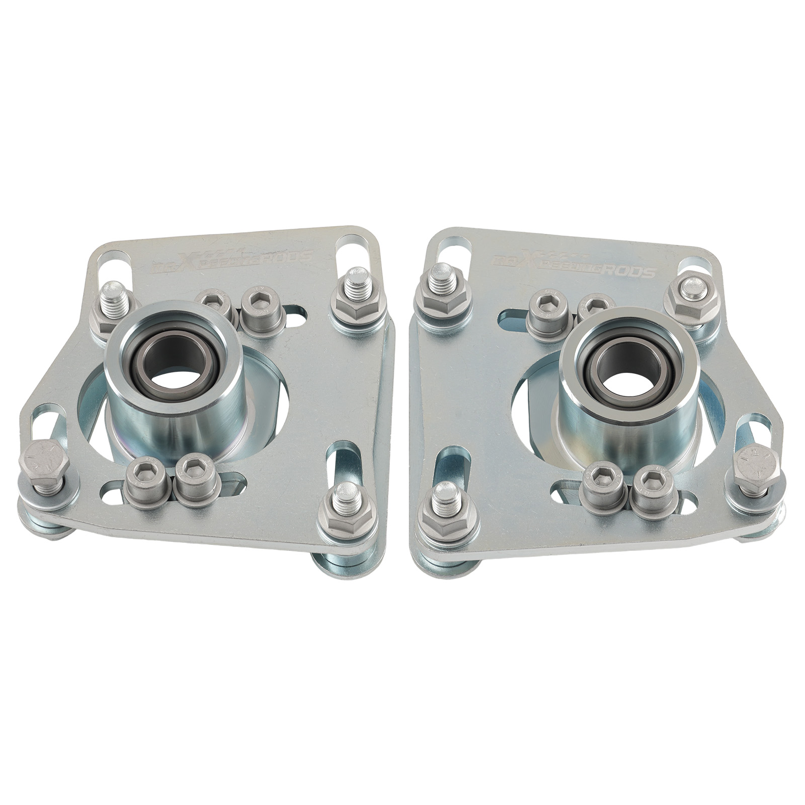 Adjustable Steel Camber Caster Plates Coilover Alignment for Ford Mustang 94-04
