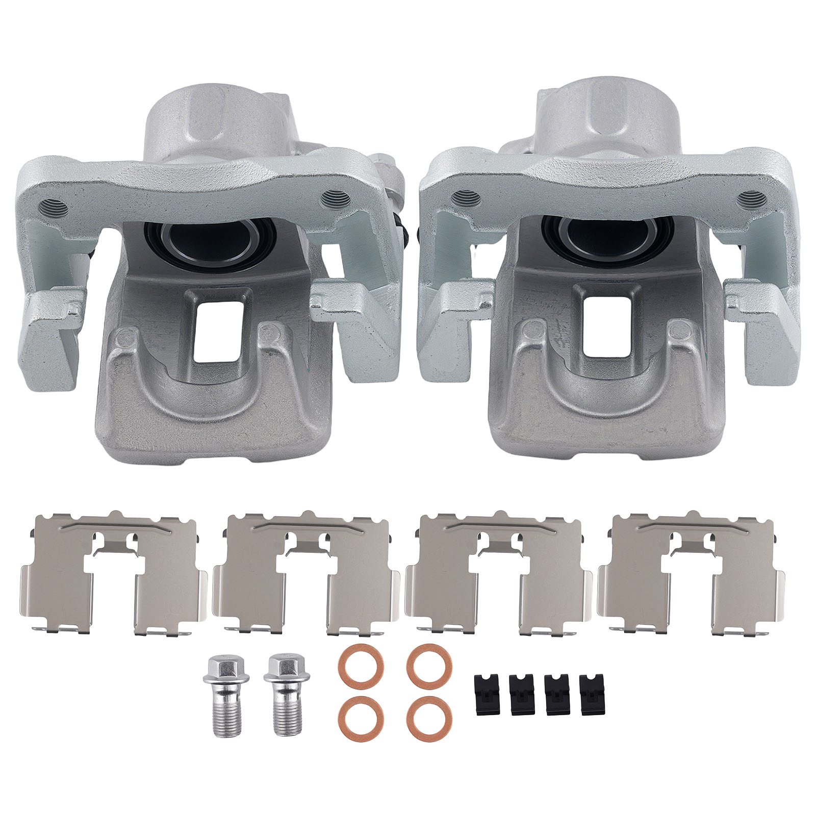Brake Calipers Set Rear L&R for Toyota RAV4 12-18 38mm 19B7048 19B7049