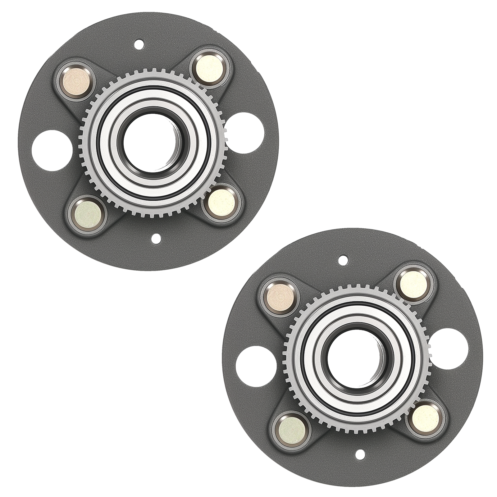 2x Wheel Hub Bearing Kit Rear for Honda Civic Si/SiR 2002-03 HA590009 w/ABS
