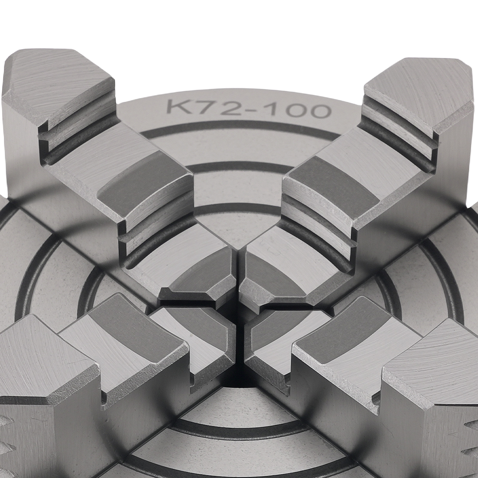100mm Metal Lathe 4 Jaw Self Centering Chuck K72-100 3.93