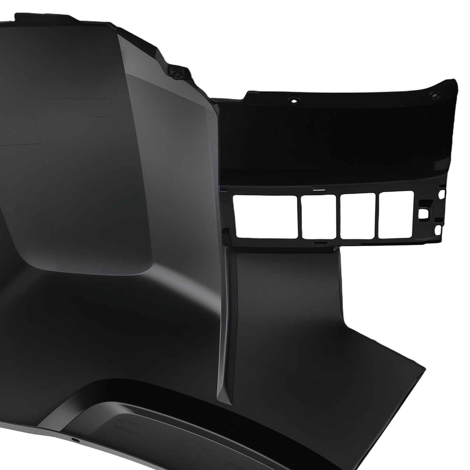Black Bumper End Front for Toyota Tundra SR/SR5/TRD 2022-2024 Set