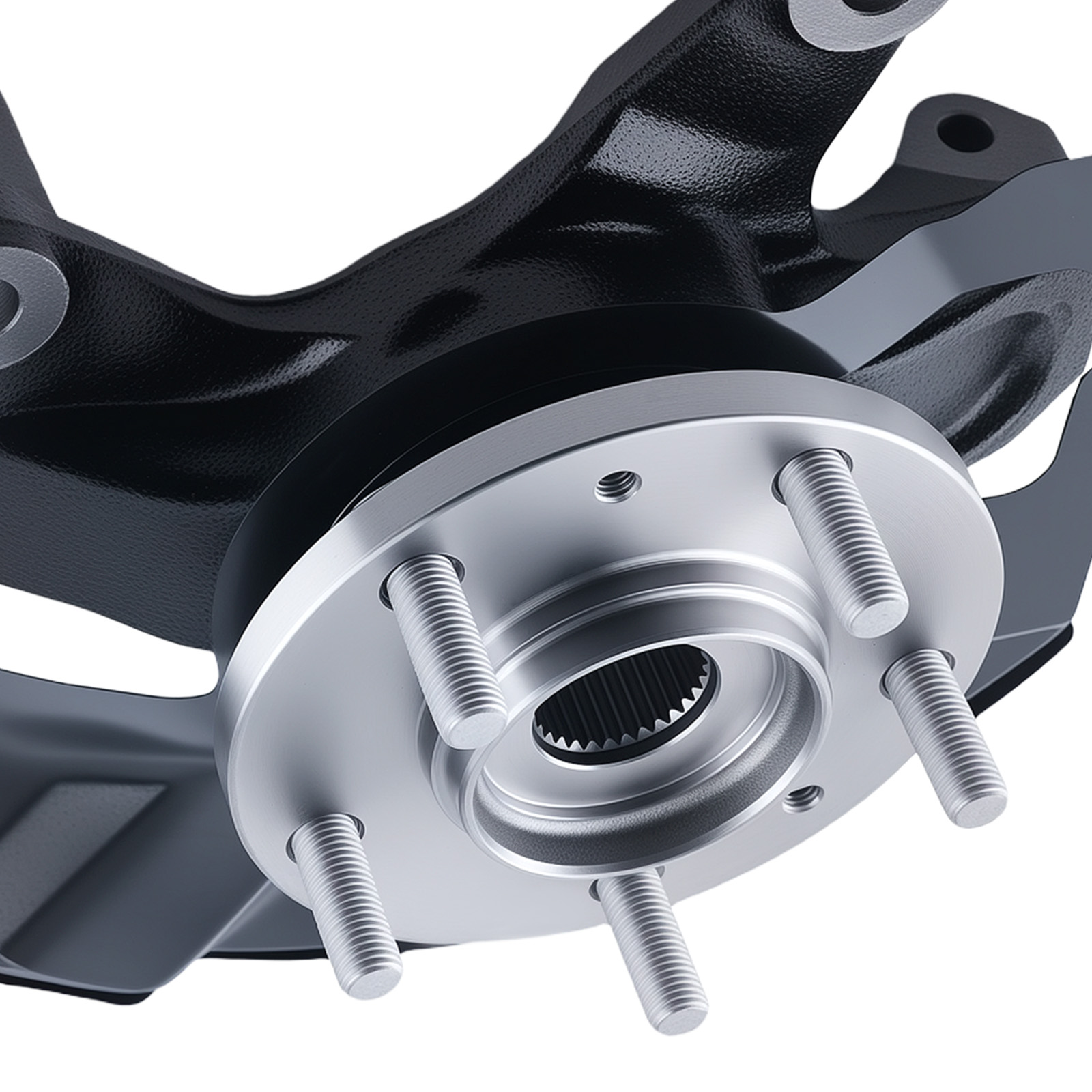 Front Right Hub Bearing & Steering Knuckle for Mazda CX-7 CX-9 2007-2015 698414