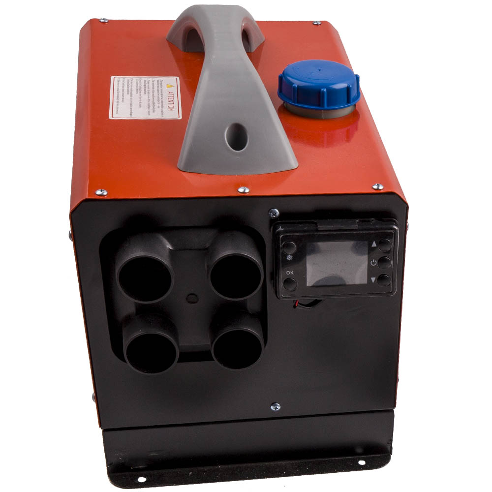5 KW Calentador de aire Diesel Air Heater LCD Remoto salidas de aire Vehículos