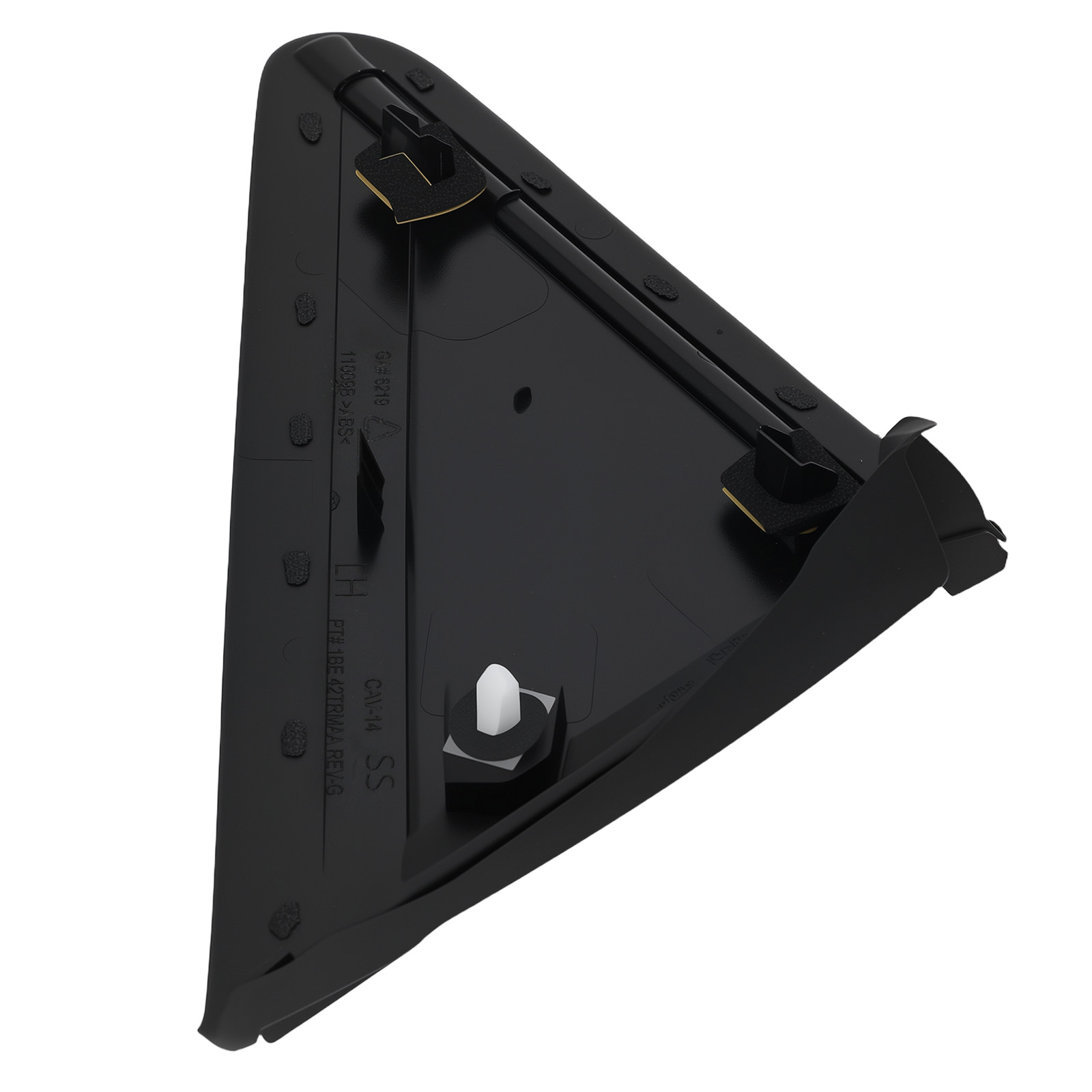 Left Side Mirror Flag Applique Trim for Dodge Grand Caravan 2008-2020 1AN69RXFAA