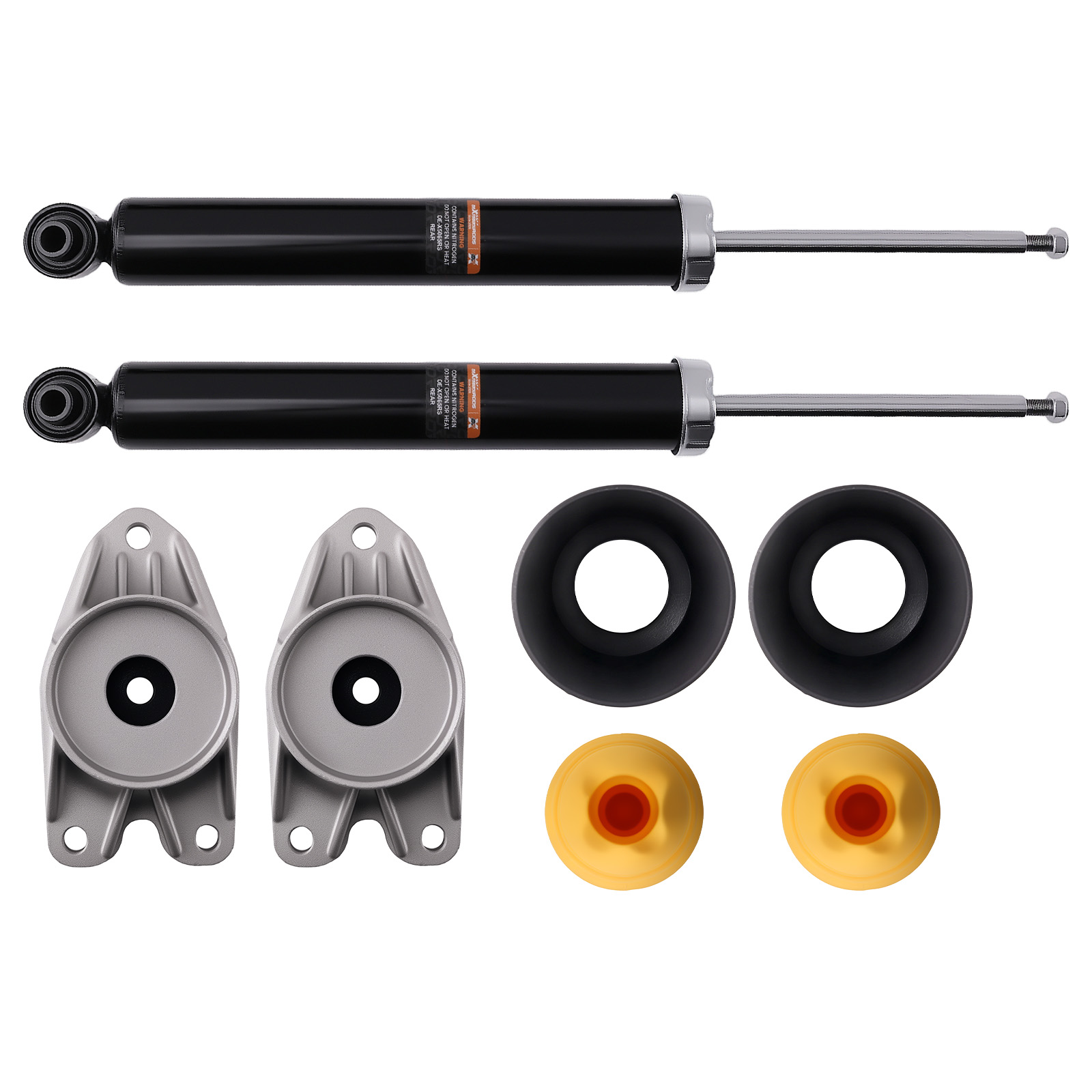 2 Stoßdämpfer + Domlager + Schutzhülle Kit for BMW 3er Touring F31 33526791570