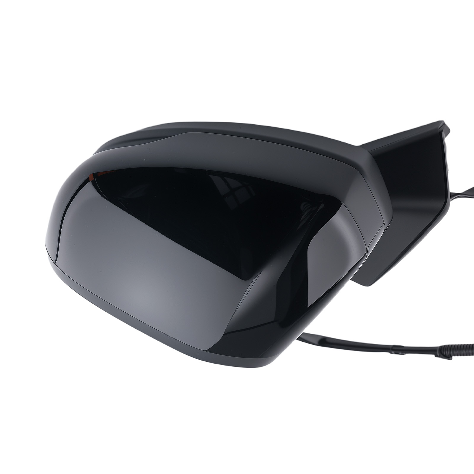 Left Side Mirror Power for Honda CR-V Hybrid Touring 2023-2024 Glossy Black
