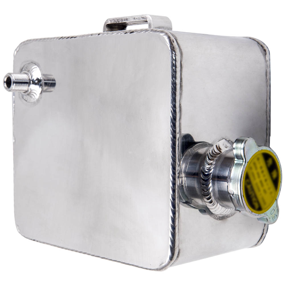 2,5Liter Aluminium Kühlmittel Überlauf Ausgleichsbehälter Wassertank Universal