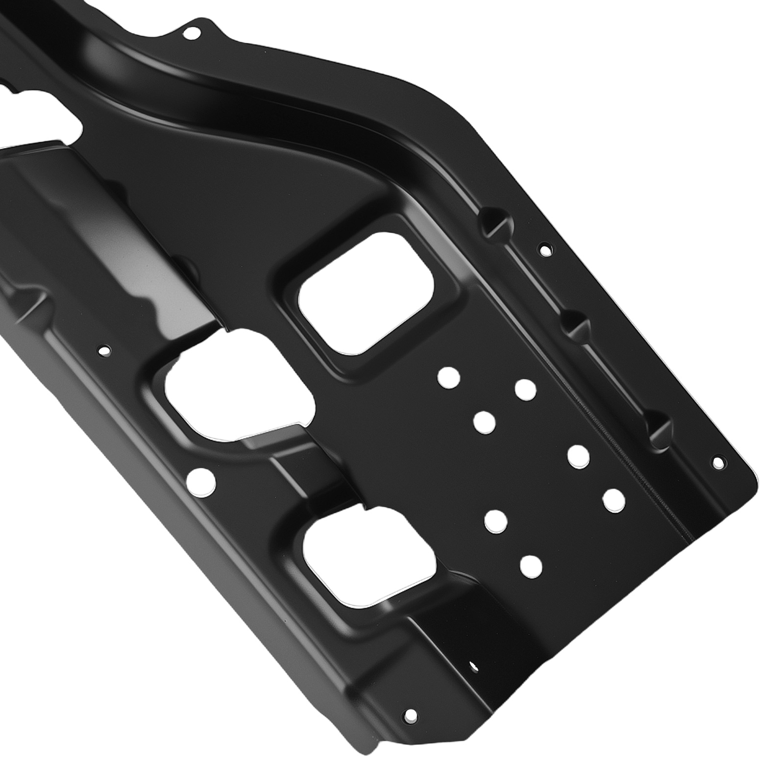Front Bumper Bar Bracket Set for Chevy Silverado 2500 HD 3500 11-14 Black