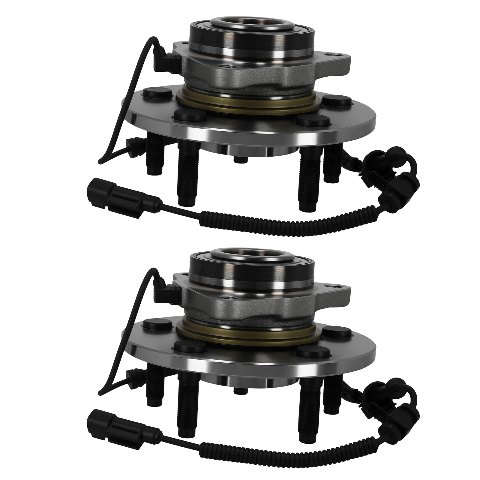 2x Wheel Bearing Hub Assembly Front for Dodge Ram 1500 2006-2009 4 Wheel ABS