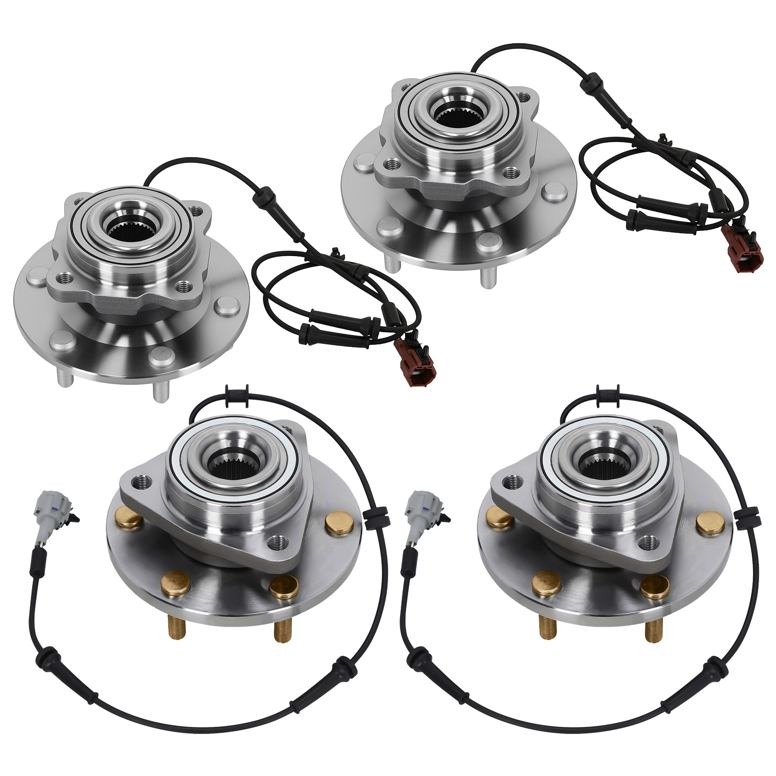 Wheel Hub Assembly Front for Nissan Armada 4WD 2008-2012 Infiniti QX56 SP500703
