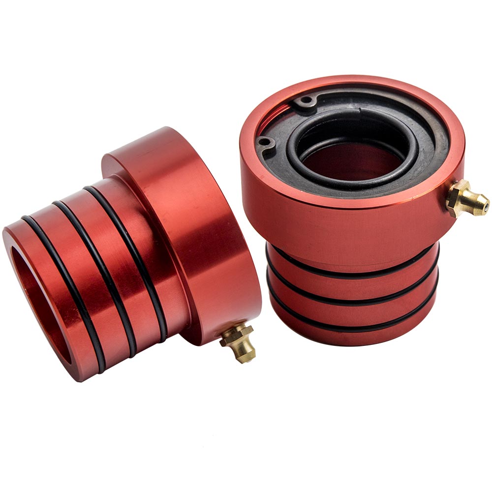 2Pcs Front Axle Tube Seal Kit Red for Jeep for Wrangler  1987-1995  for Jeep T