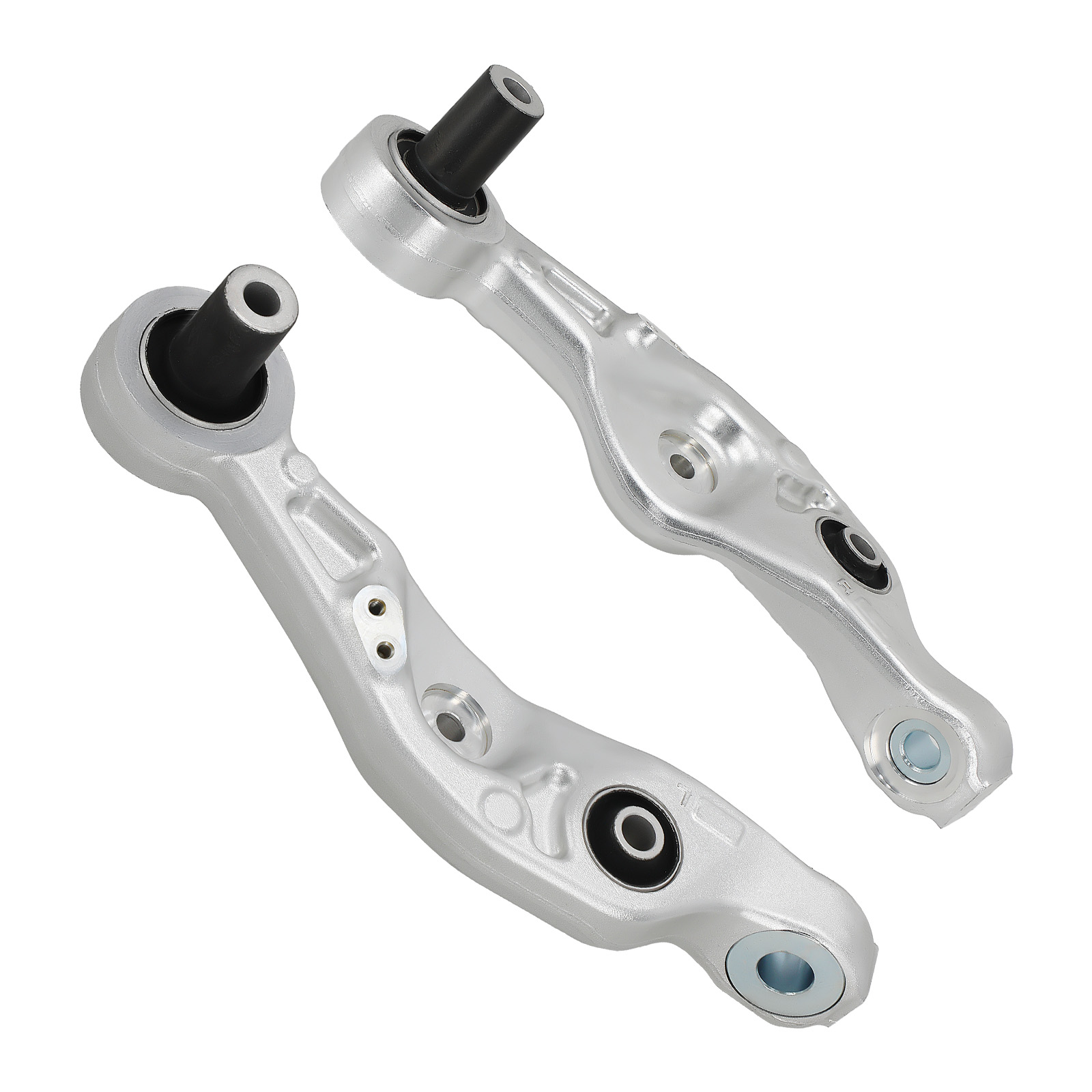 Front L&R Lower Rearward Control Arms & Bushing Set for 2007-2017 Lexus LS460