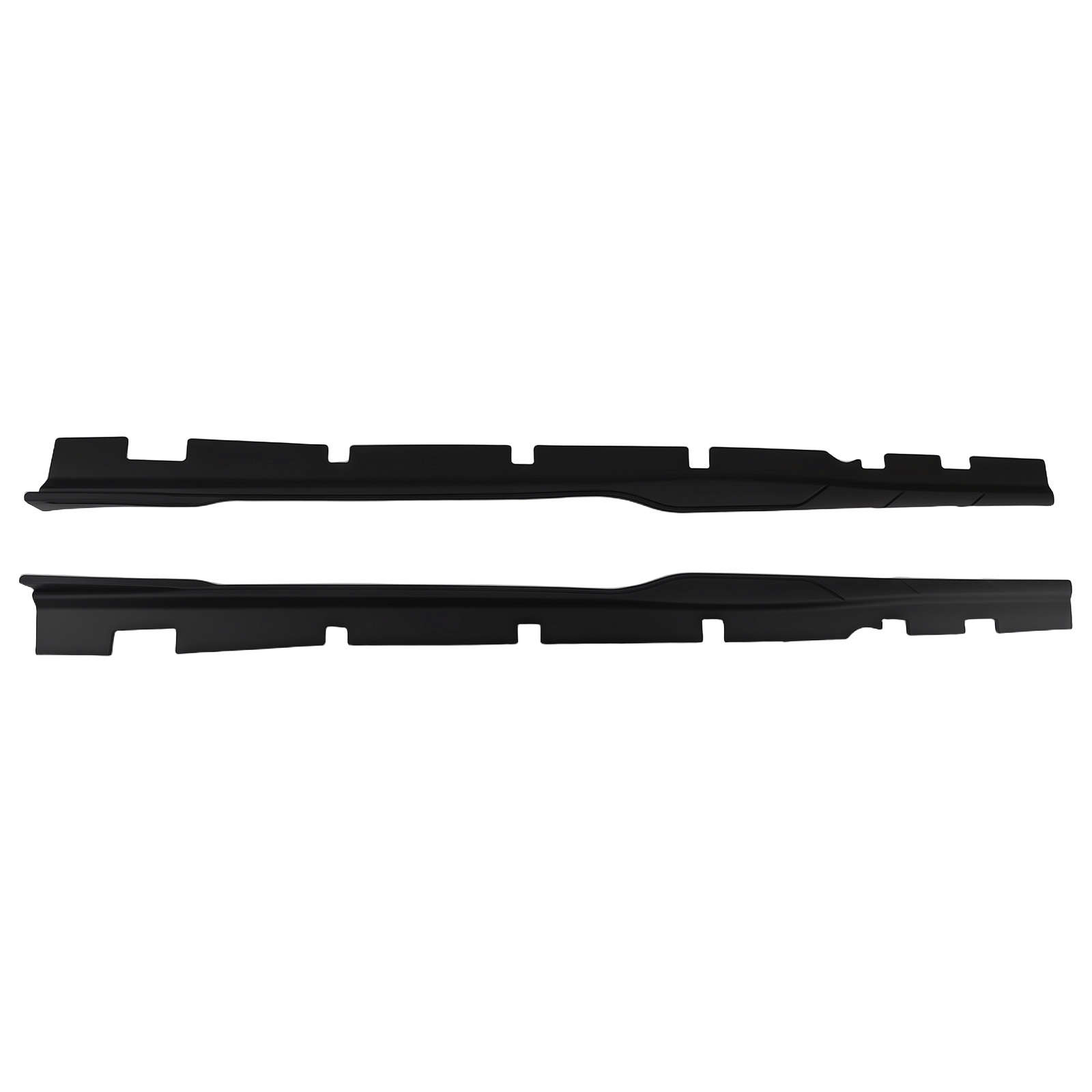 Side Skirt Panel Kit for Dodge Charger 2015-2023 ABS Body Extension Matte Black