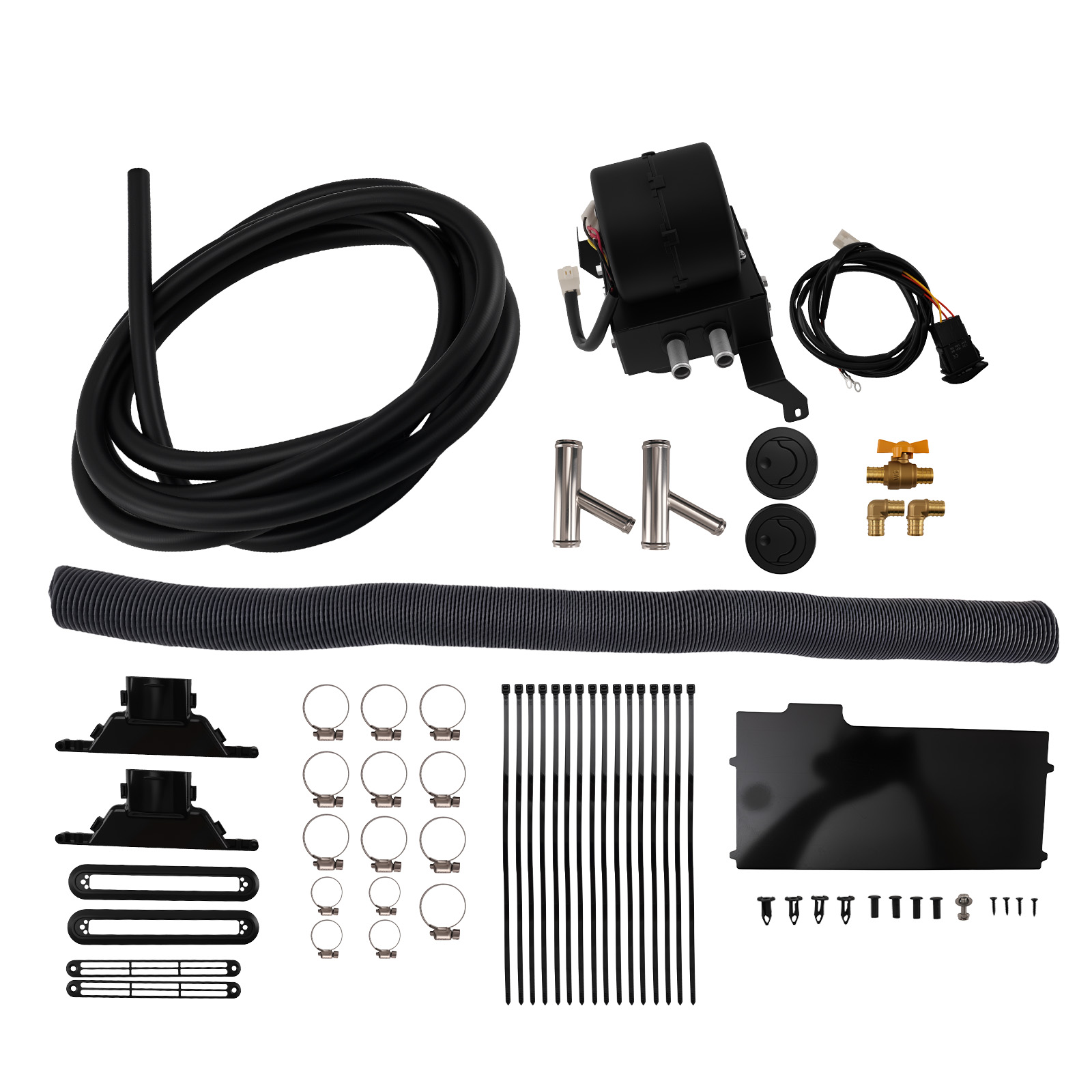 1 Set Cab Heater Kit for CAN AM DEFENDER 2016-2025 SSHK620-00 With Vents Defrost