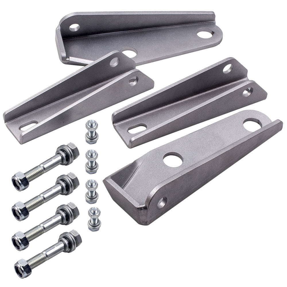 Rear Shock Relocation Kit For Chevy C10 C20 GMC Pickup 631972 Lowered