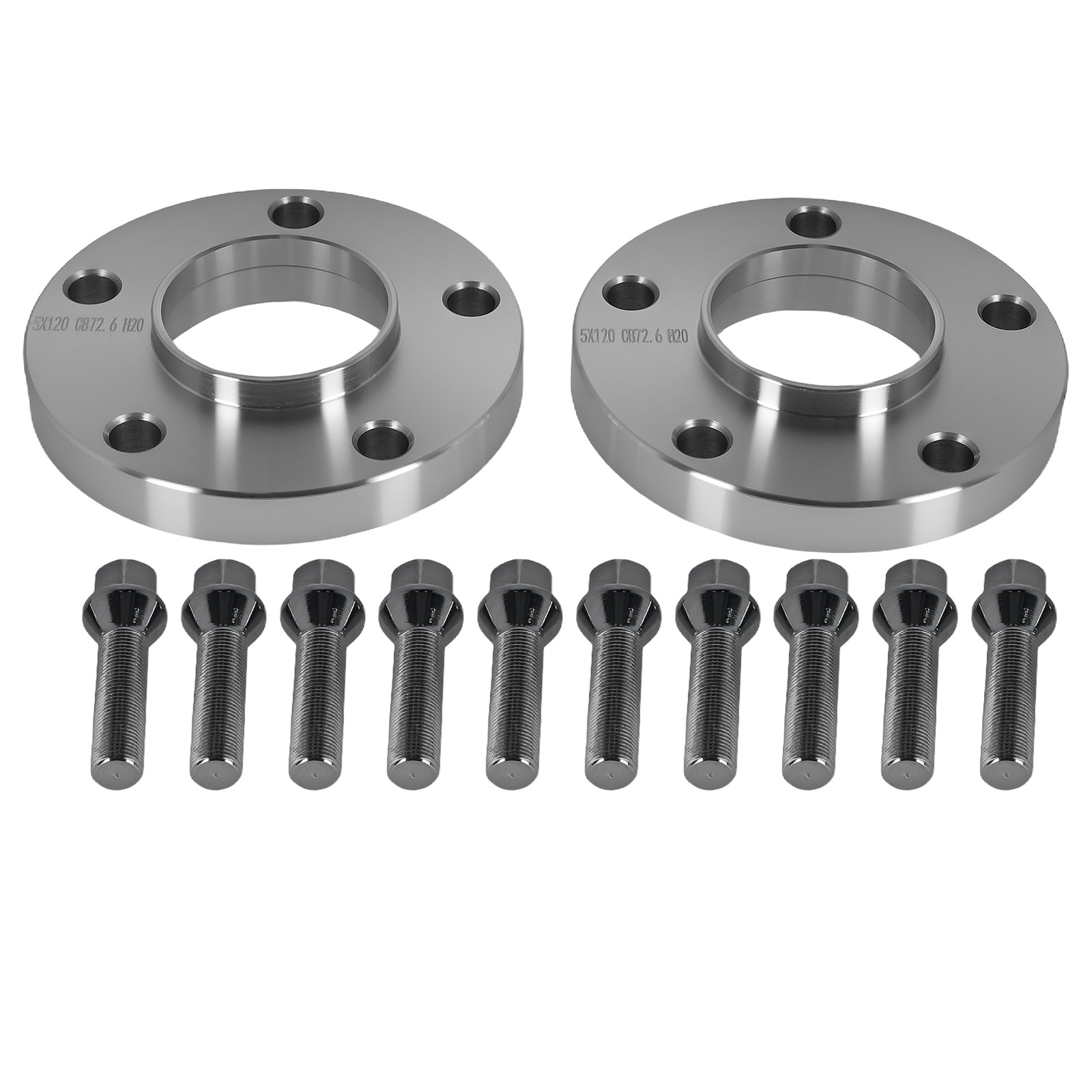 20mm Rad Spurplatten for BMW F32 4er Coupe 2013- M14x1.25 5x120 72.6mm