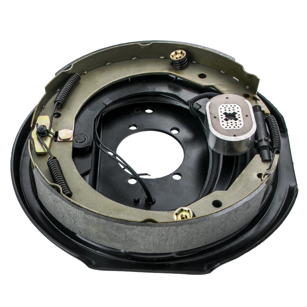 2x Electric Trailer Brakes Right & Left Backing Plate 12