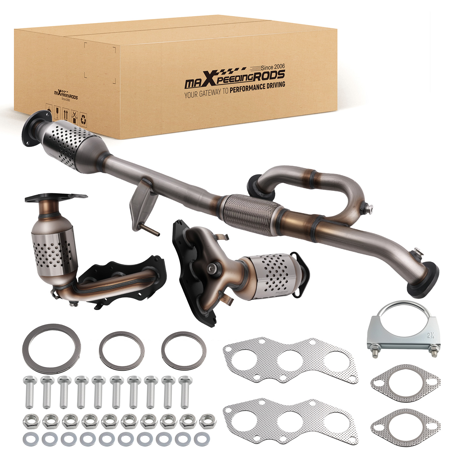 3x Catalytic Converter for Toyota Avalon 3.5L V6 2005-2017 EPA OBD-II 400cells