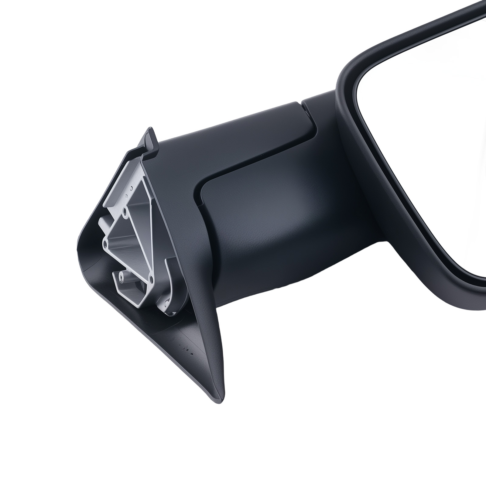 Manual Heated Left Side Mirror for Dodge Ram 1500/2500/3500 94-97 Black