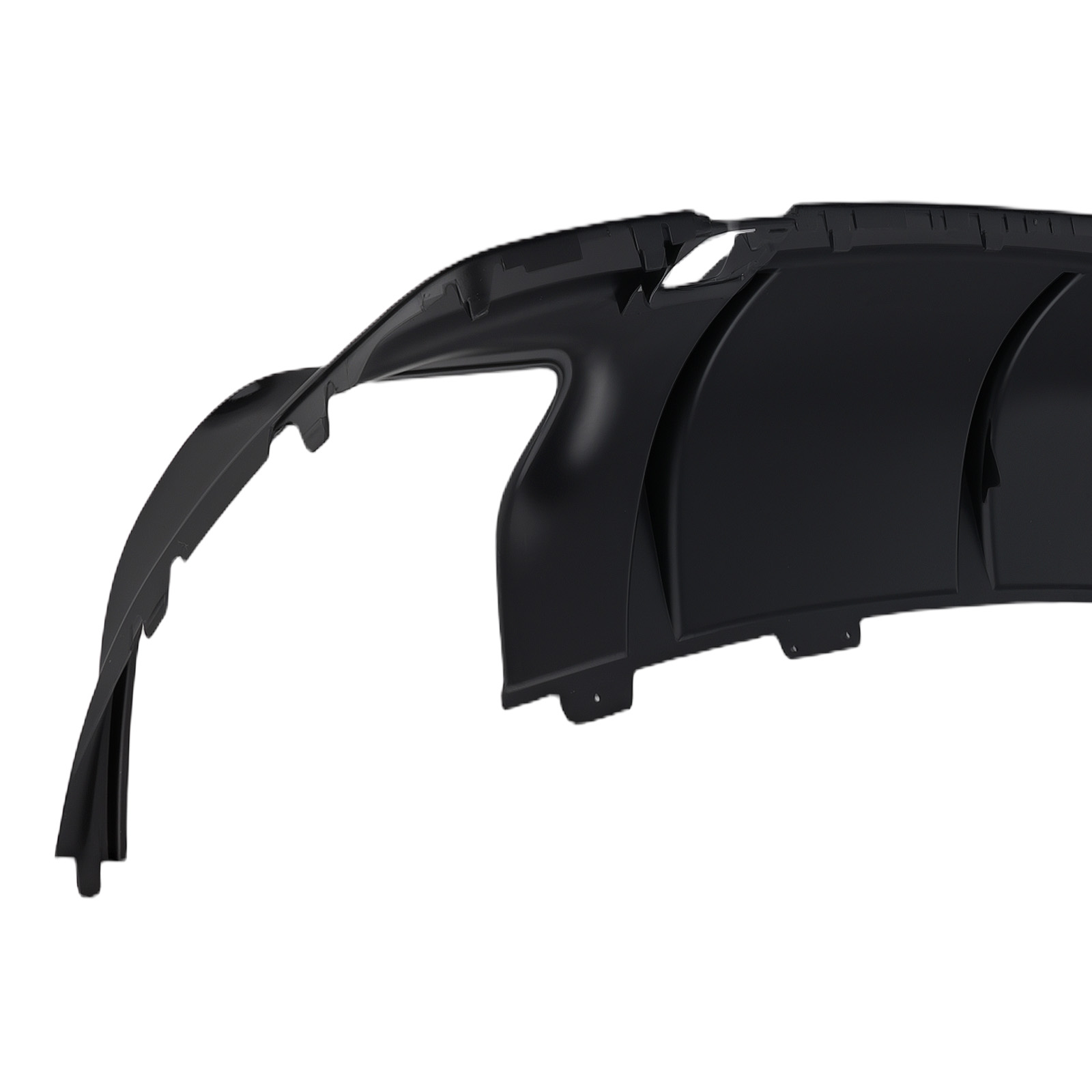 Rear Bumper Diffuser Lip W Tailpipes For Mercedes Benz W117 CLA250 2013-2019