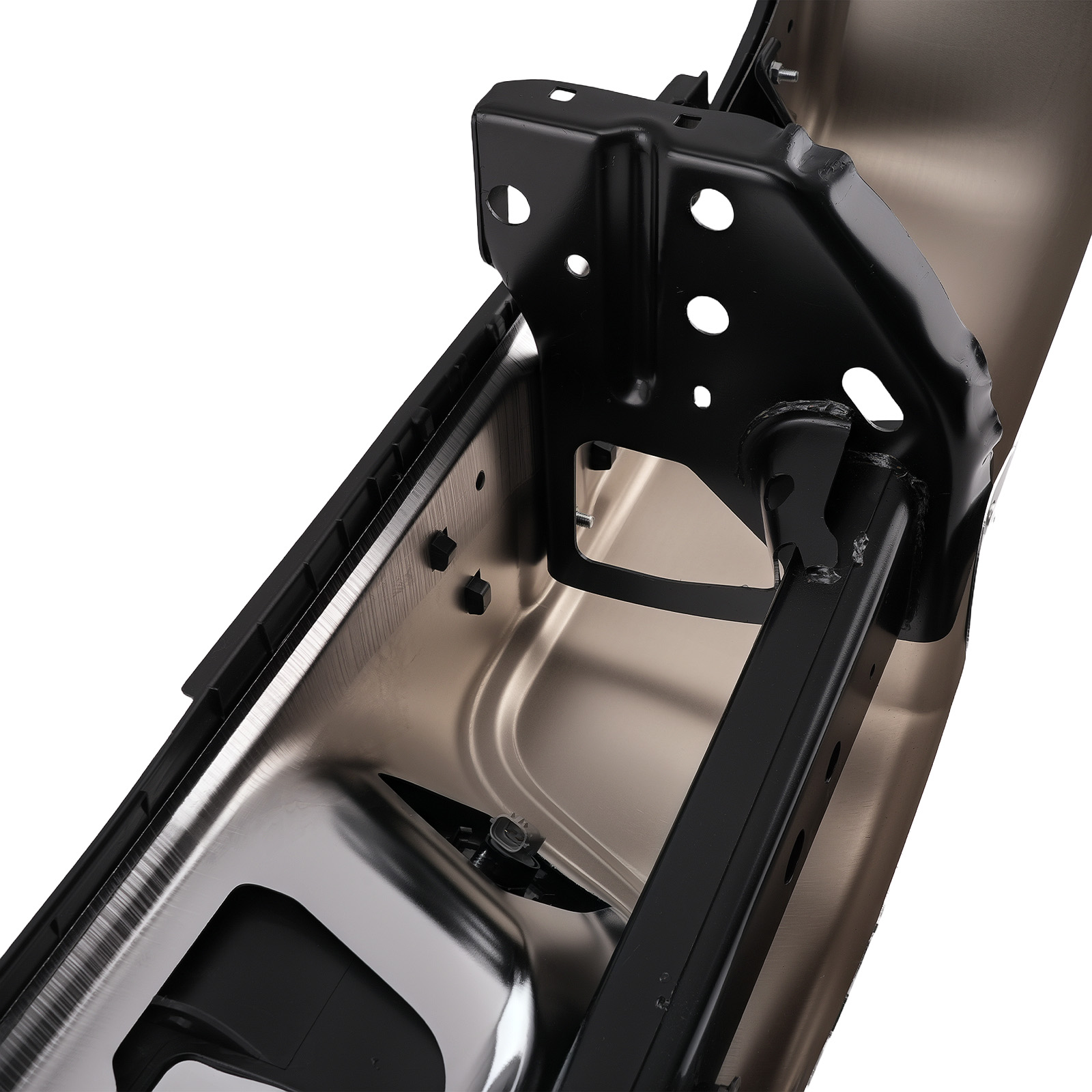 Chrome Steel Rear Bumper Assembly for Toyota Tundra 2007-2013 521640C040