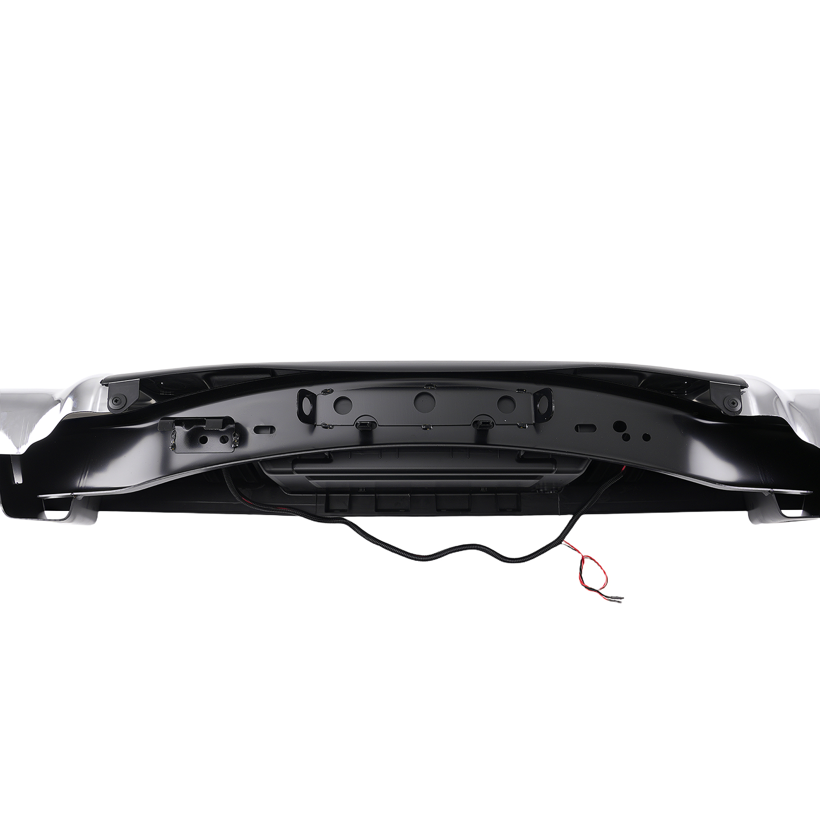 Chrome Steel Rear Bumper for Ford F-150 2009-2014 Assembly 9L3Z17906A Bolt-On