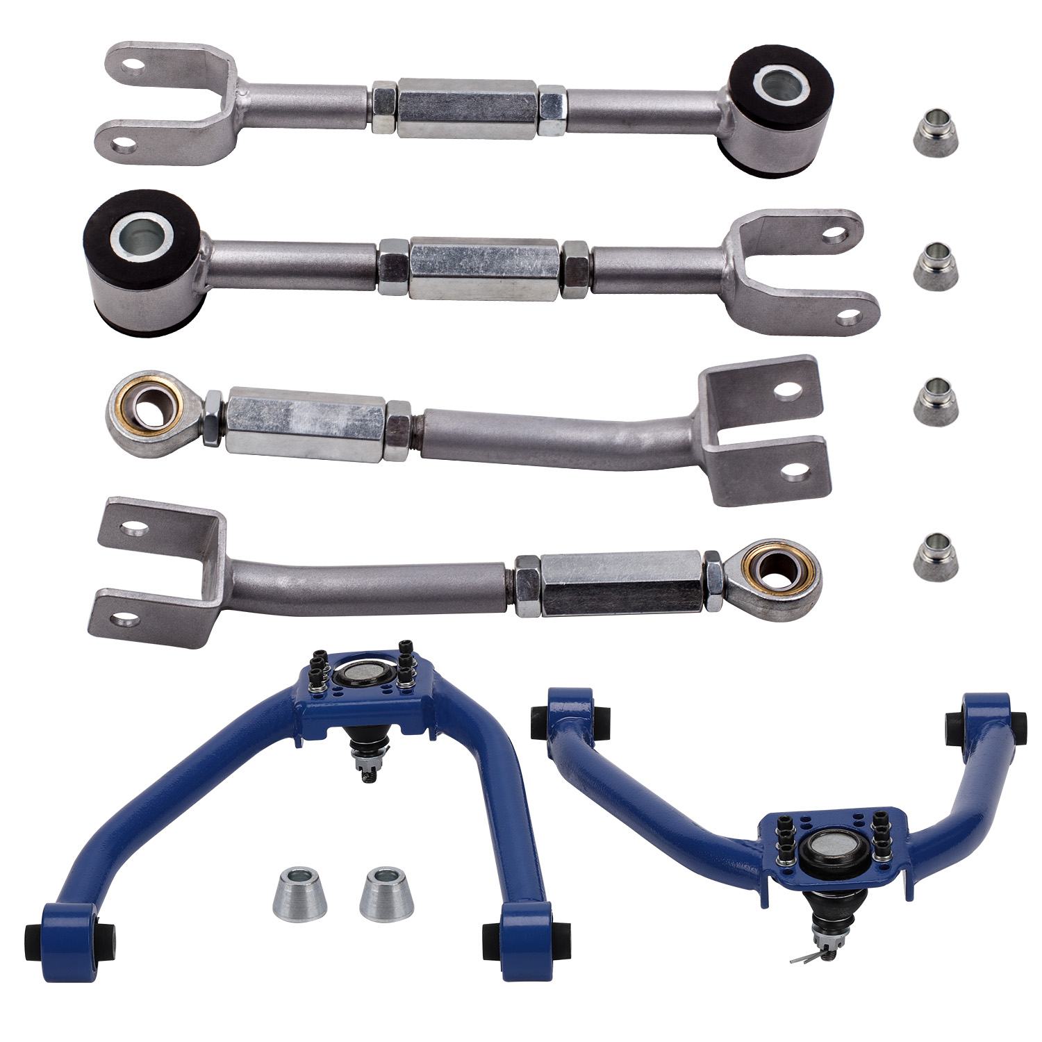 Front & Rear Camber Arms Traction Rods For 2003-2009 Nissan 350Z Infiniti G35