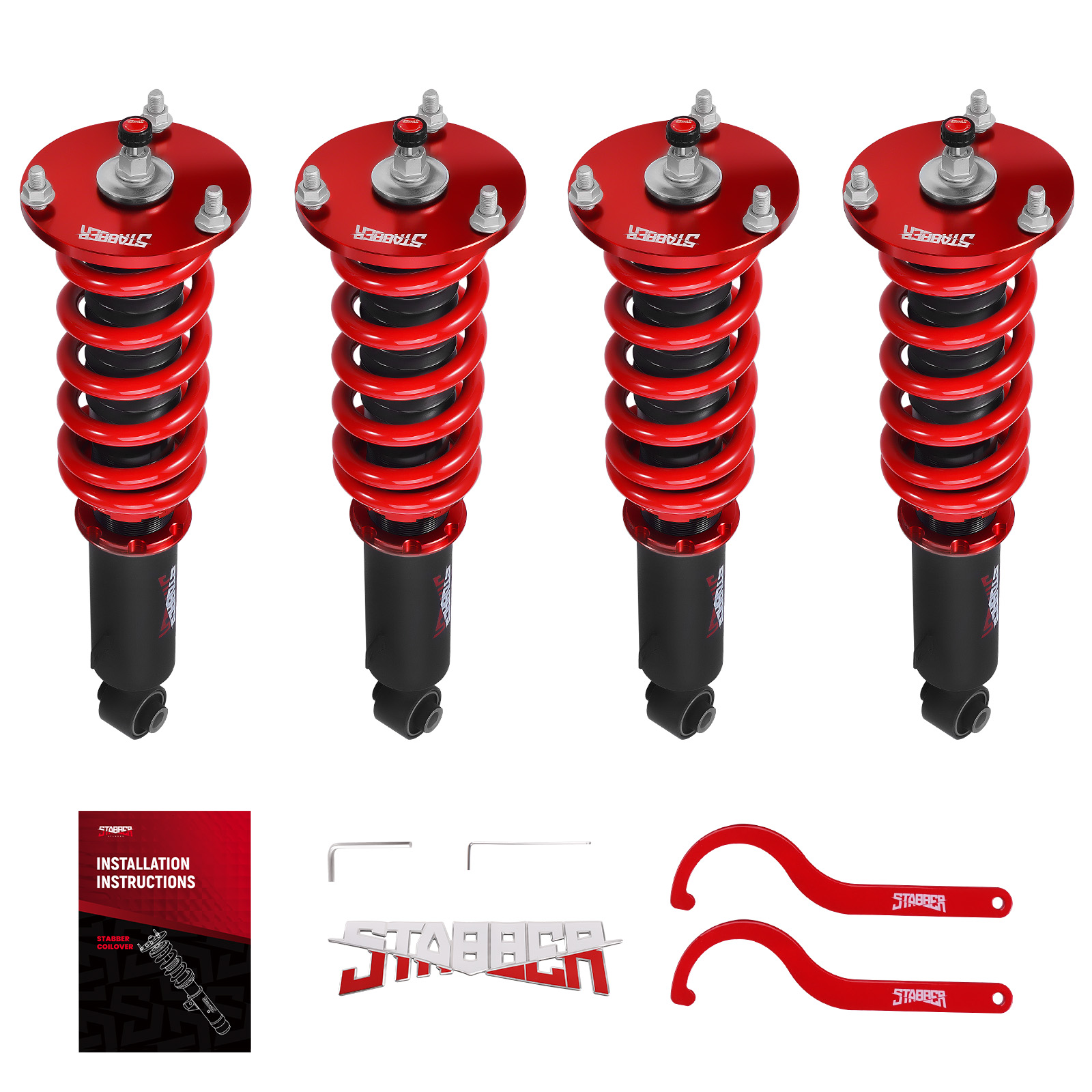 STABBER Racing Coilovers 24 Step Damper Lowering Kit For TOYOTA SUPRA 1987-1992