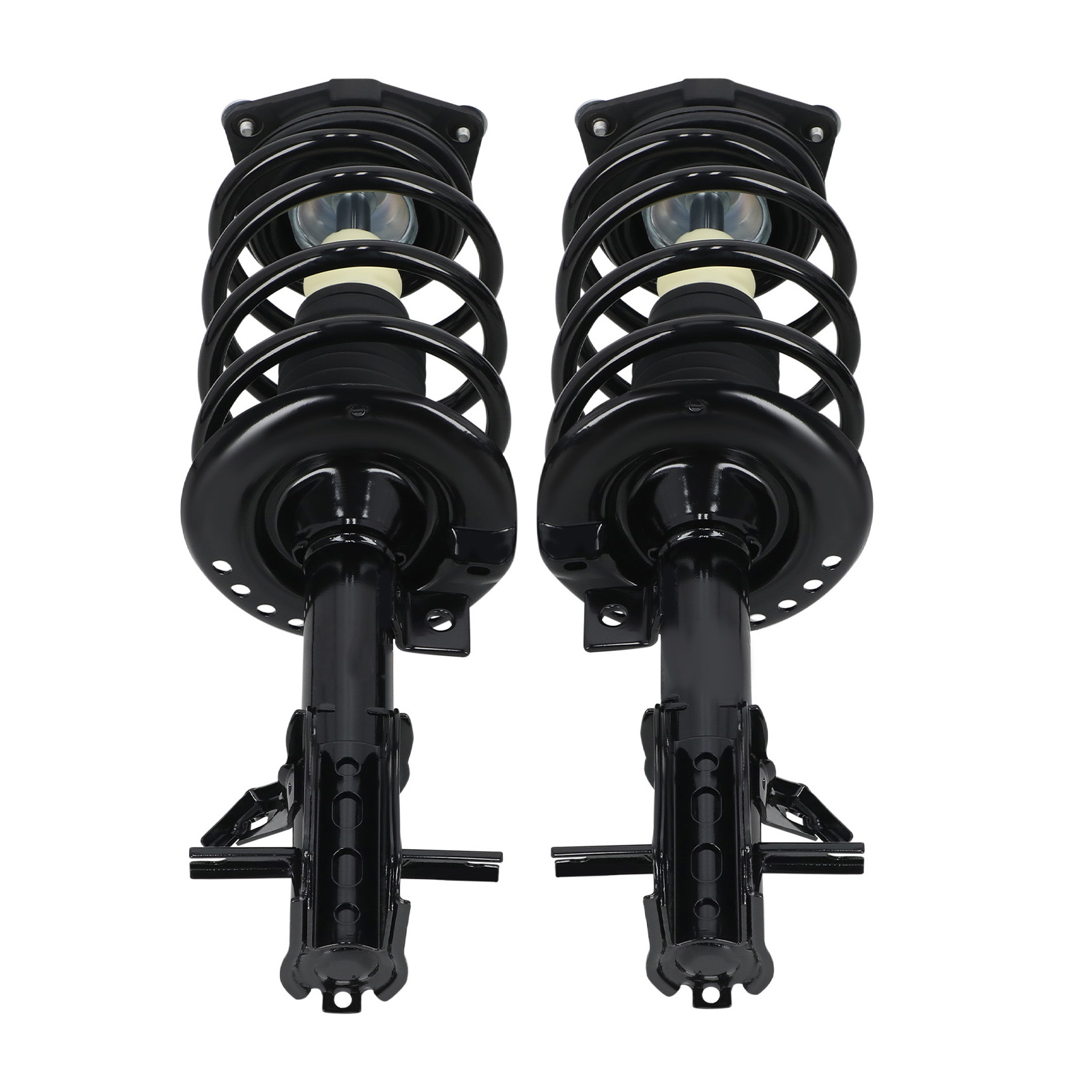 Front Struts w/ Coil Springs Driver Passenger Side For Nissan Sentra 2007-2012