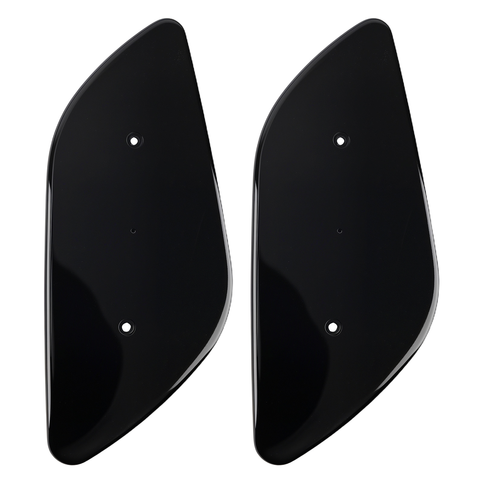 Rear Trunk Spoiler Wing Lip for Car Universal Fit Matte Black ABS Plastic