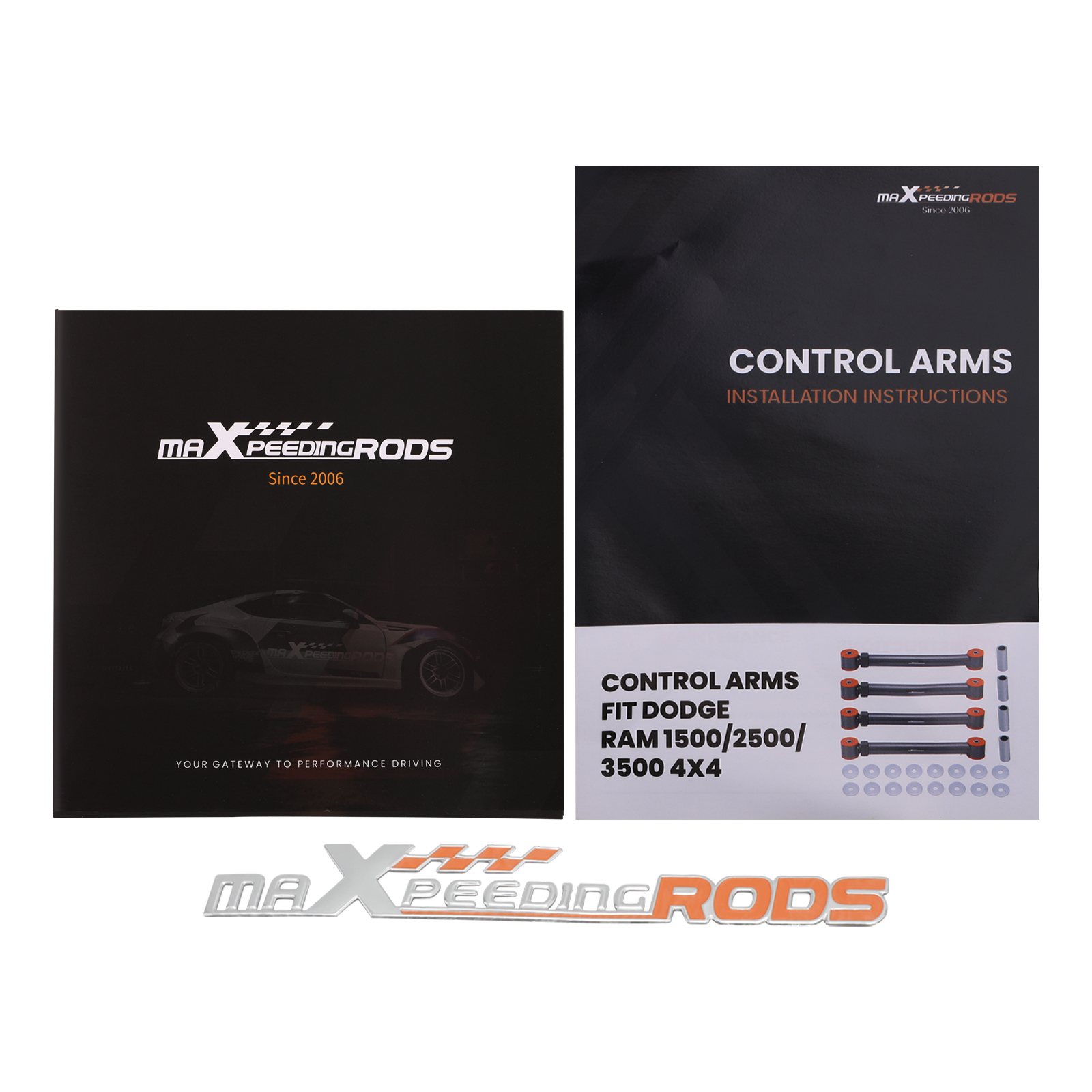 Upgraded Adjustable Front Upper & Lower Control Arms 0-6