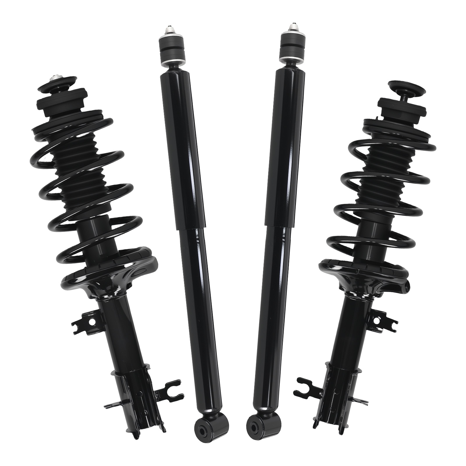 2 Front Complete Struts + 2 Rear Shocks Absorbers For Chevrolet Aveo5 2007-2011