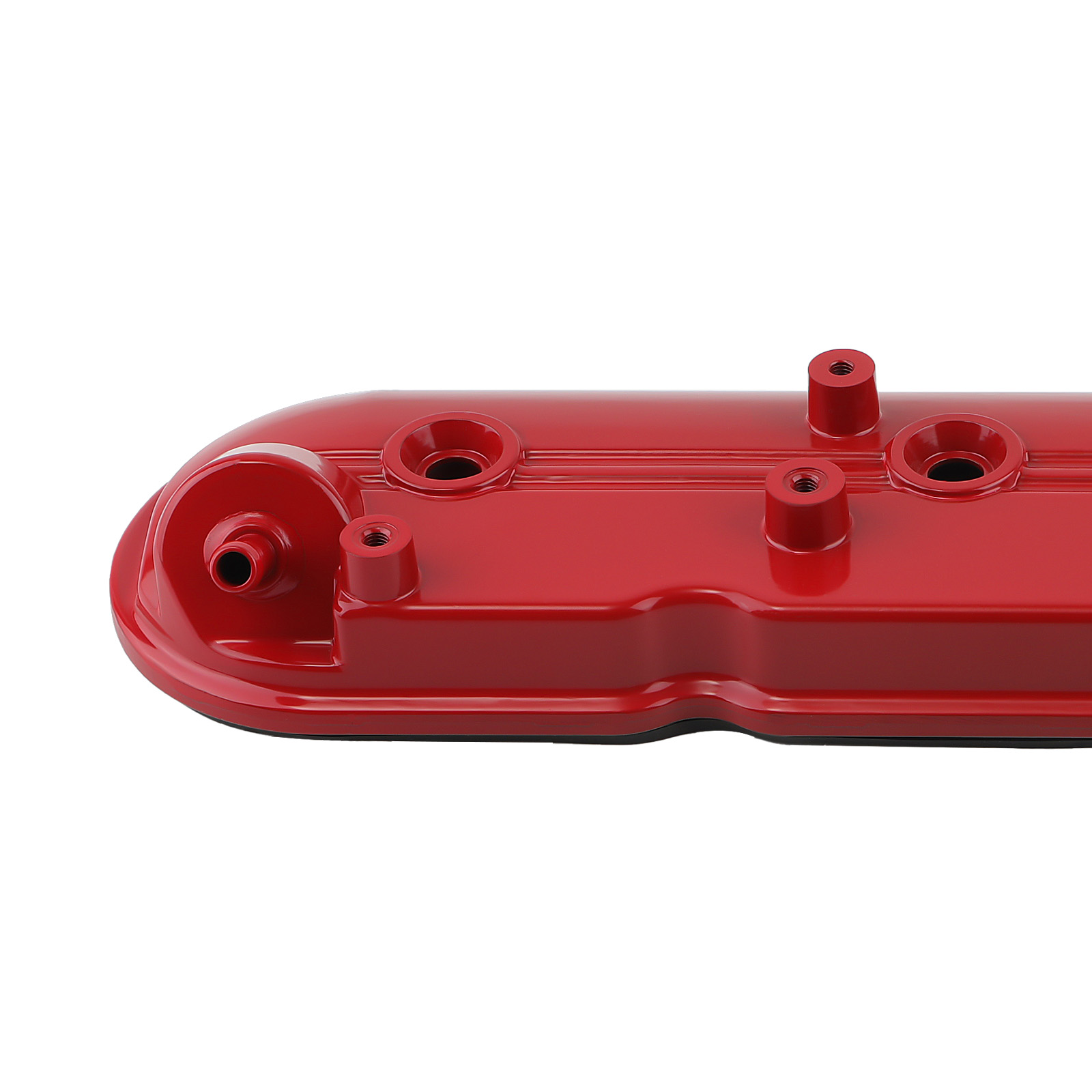 LH & RH Aluminum Valve Cover w/ Gasket & Bolt Kit for Chevy GMC Sierra 1999-2008