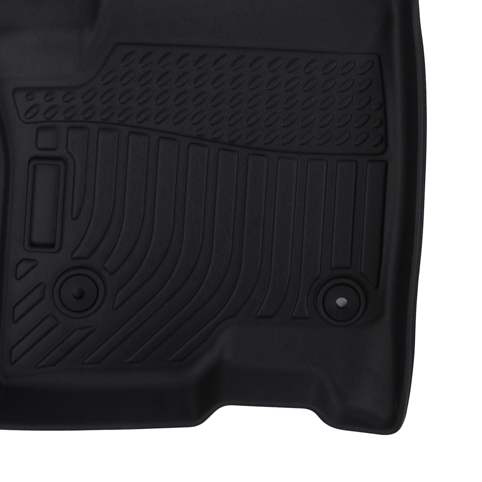 Floor Mat for Chevrolet Suburban Yukon XL 2021-2025 Black All-Weather Car Carpet