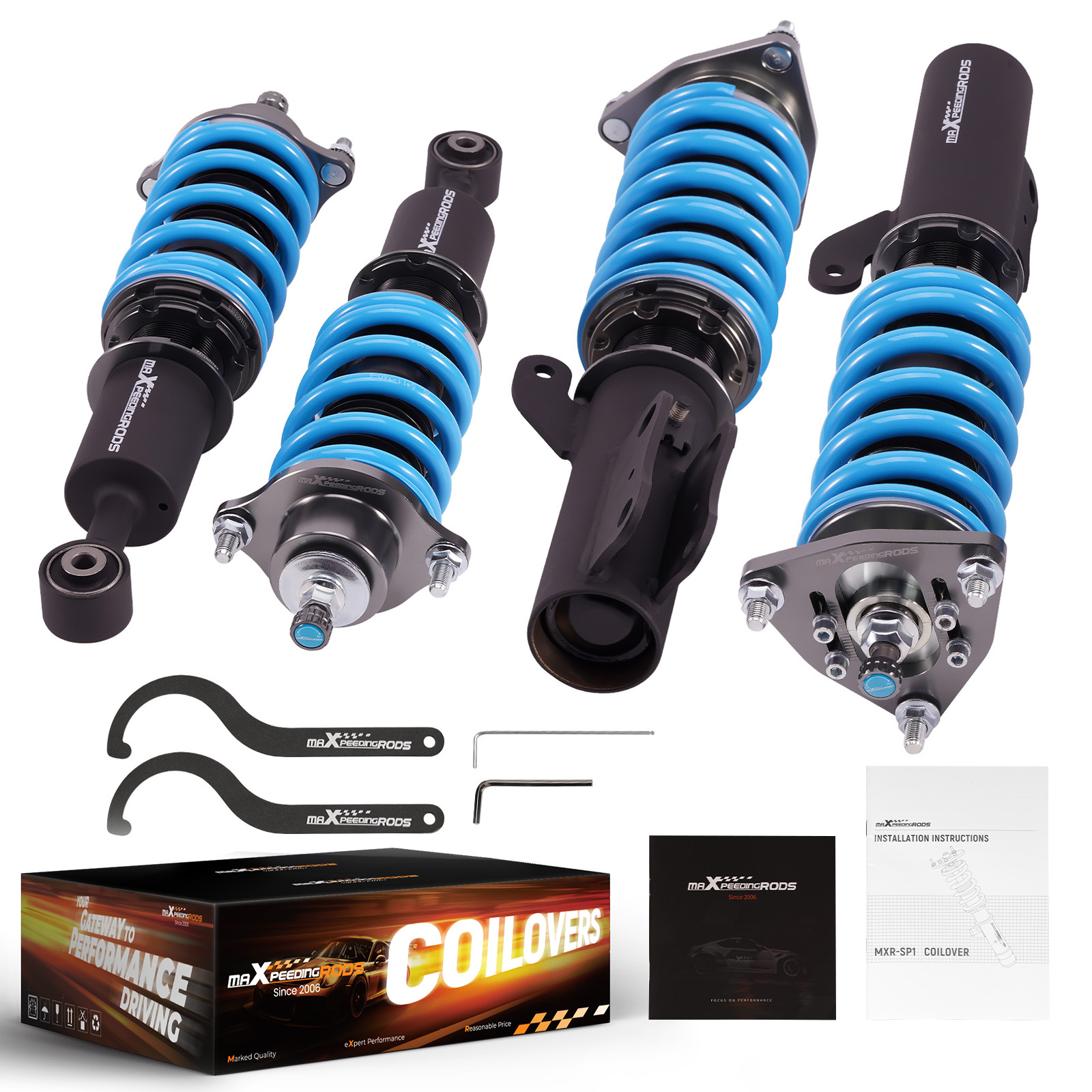 Verstellbarer Dämpfer Gewindefahrwerk for Mitsubishi Lancer (CX/CY) 2008-2016