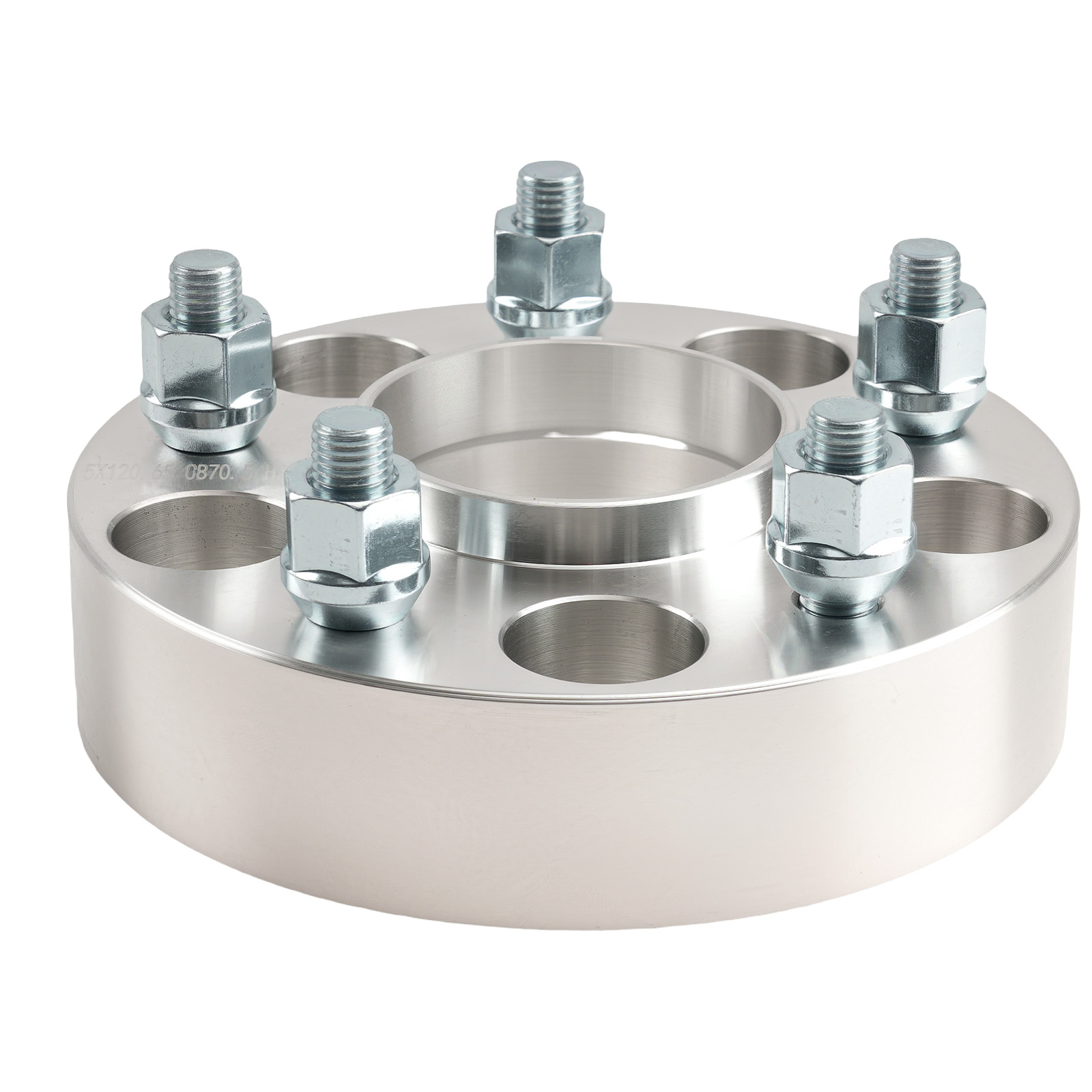 2pc 1.5 inch Wheel Spacers for Chevy Corvette Blazer 5x120.65mm 70.5mm M12x1.5