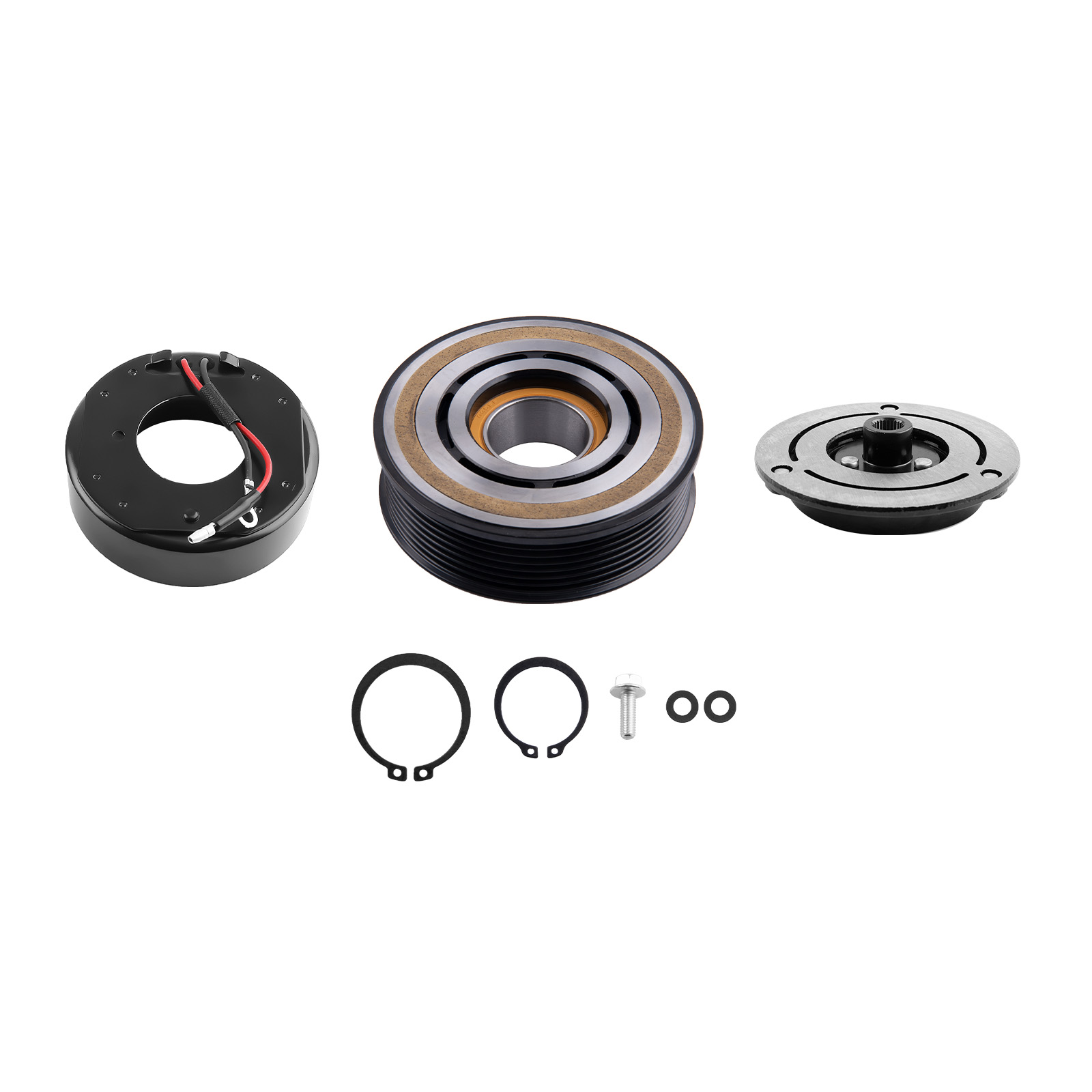 AC Compressor Clutch Kit 7 Pulley For Toyota Tacoma 2.7L 4.0L 3.5L 2005-2016 new