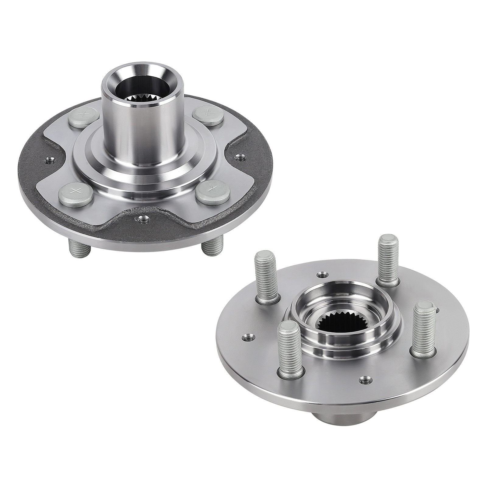 4pc Front Wheel Hub & Bearing For Honda Civic Si 1995 Hatchback WB510030 930456