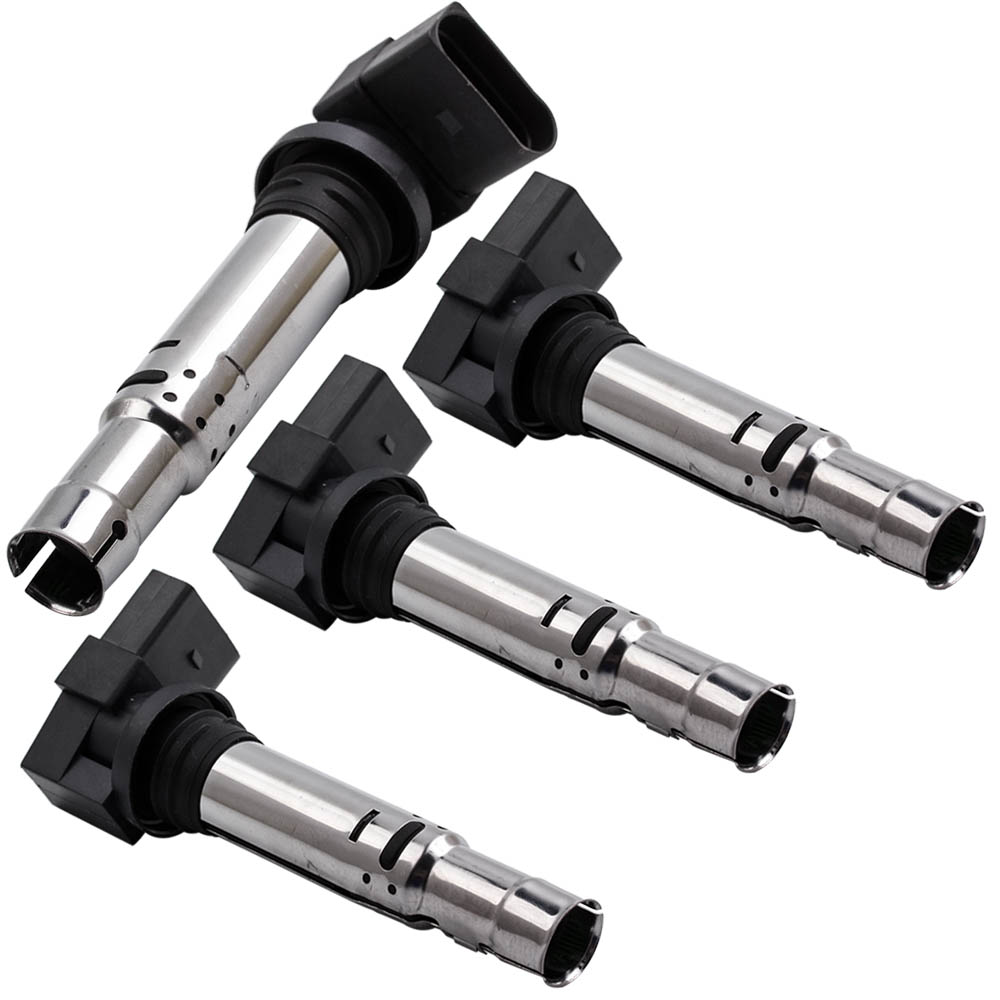 4x Ignition Coil Kit For Passat 1.4t 1.6fsi 2006-2015 036905100A 036905100B