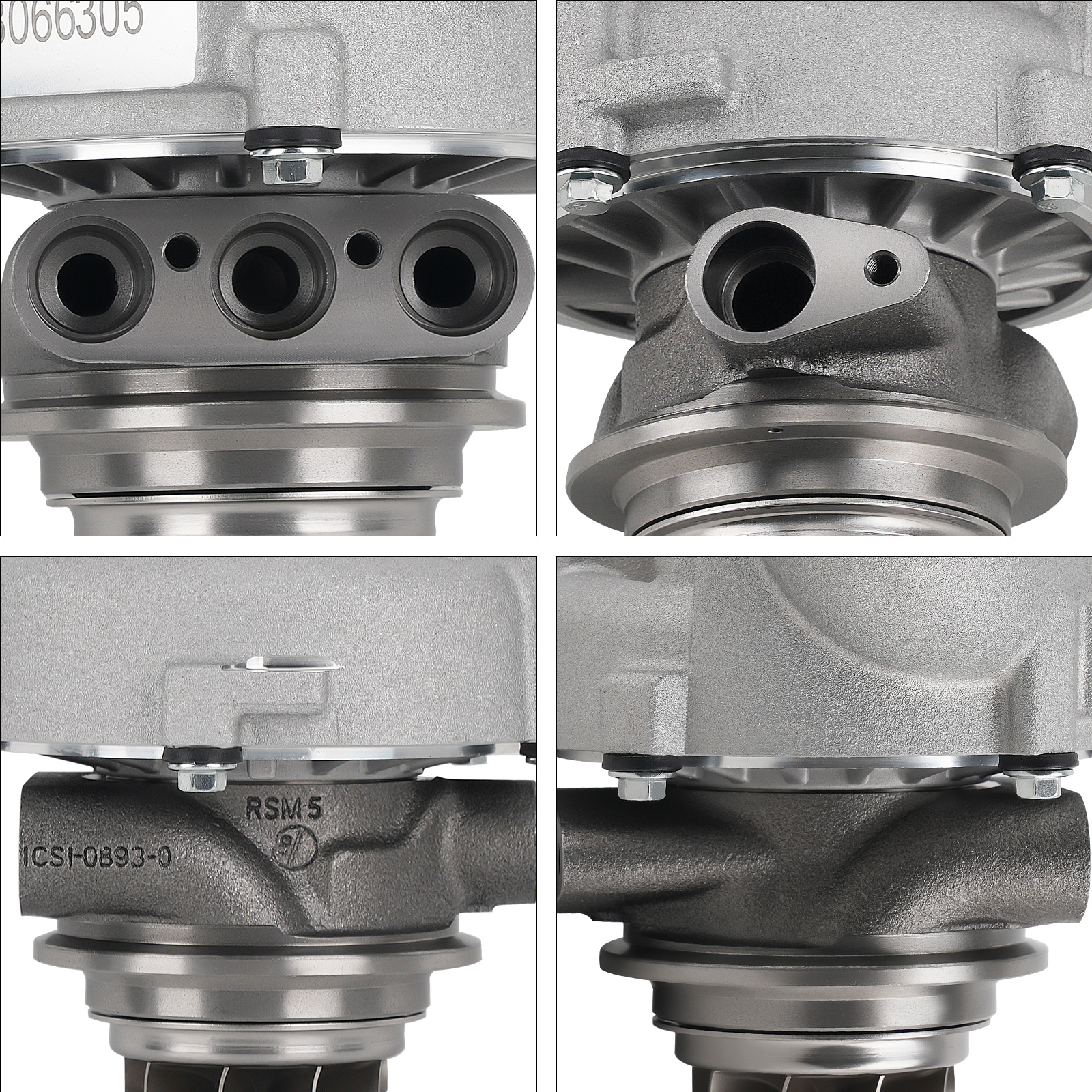 Billet CHAR Compressor Housing Turbo For Audi A6 C7 S6 4.0 TFSI quattro 3993ccm