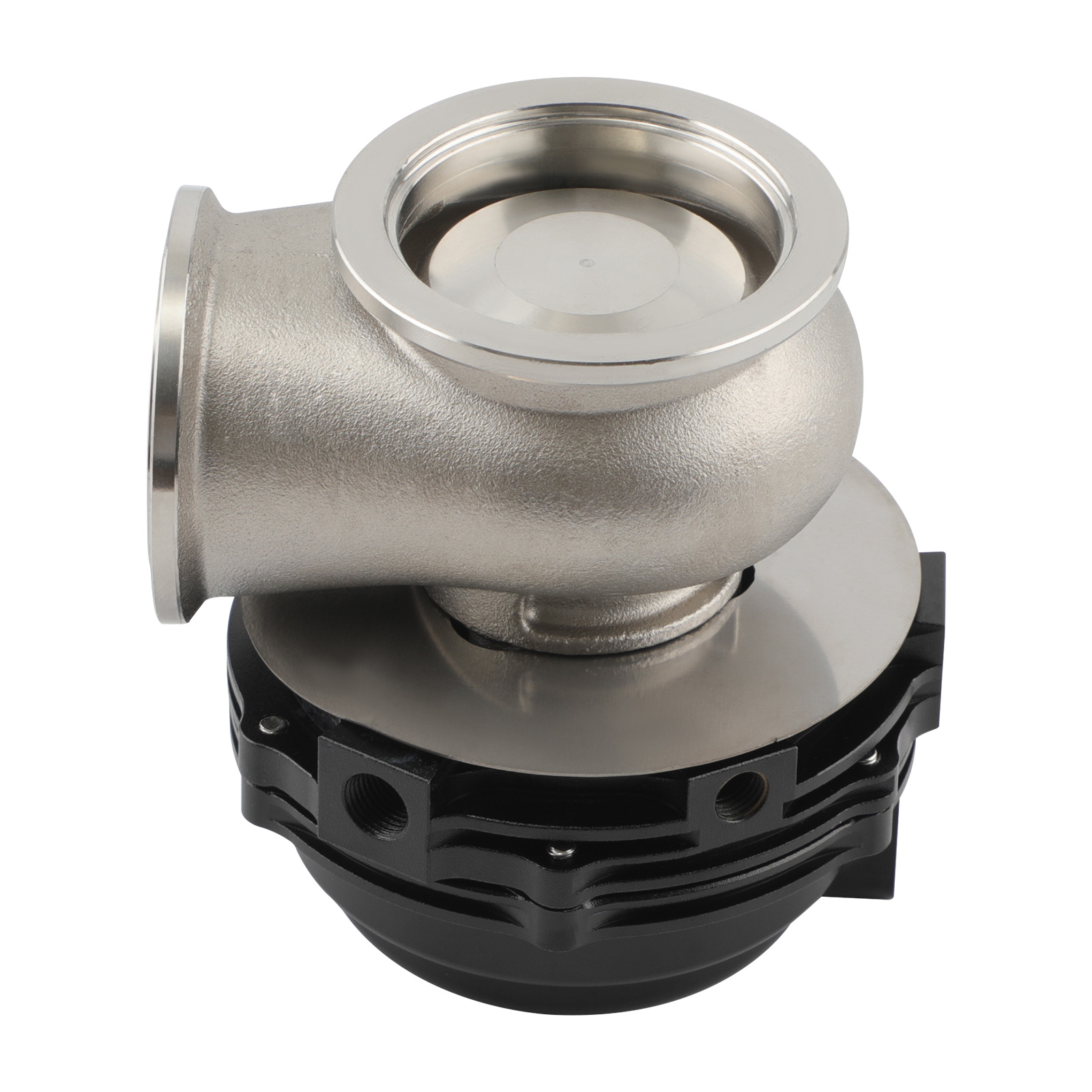Aluminum 44mm External Turbo V-band Clamp Wastegate + Dump Ring & Spring