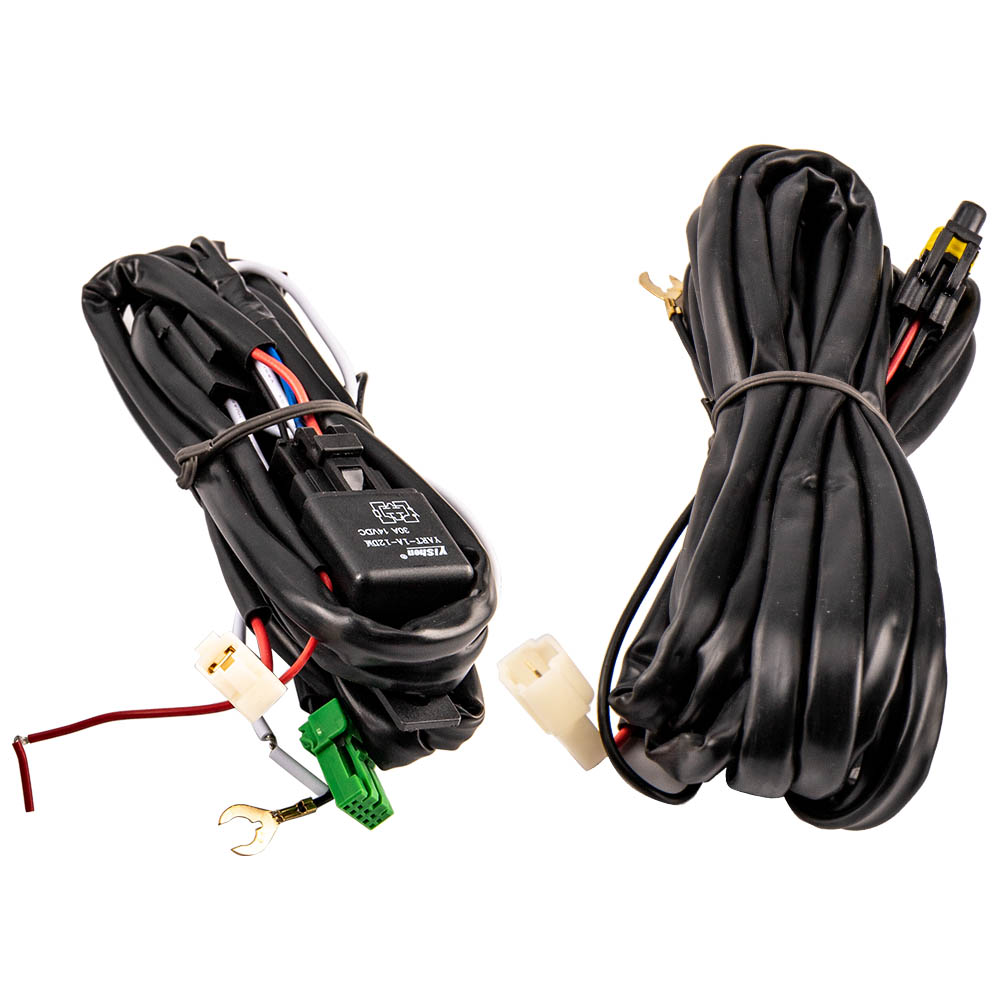 Pair LED Fog Driving Lights w/Switch For Toyota Corolla Hatchback 2019-2021