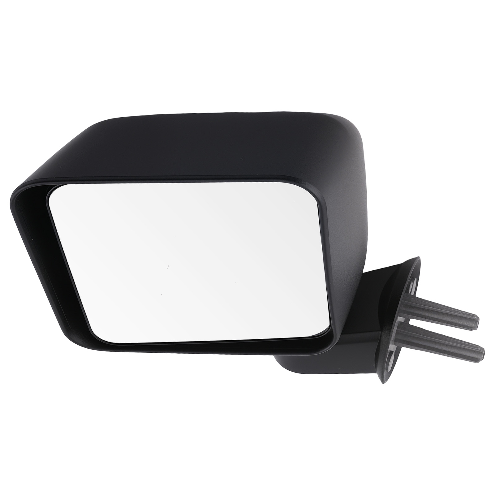 Rear View Mirror Left Manual for Jeep Wrangler JK Sport 07-18 Black 55077967AC