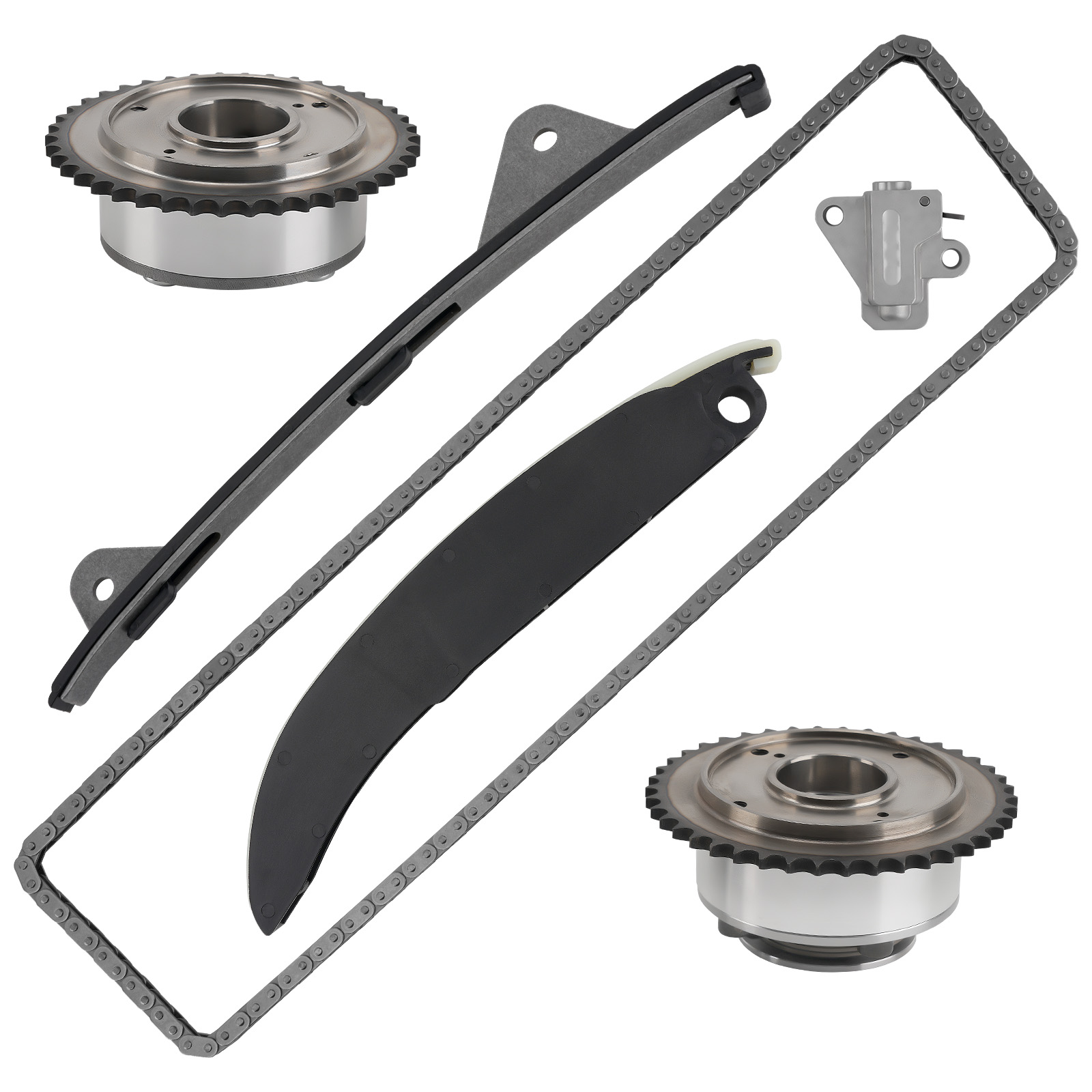 Timing Chain Kit with Guides Tensioner for Hyundai Kia 2.0L G4NC Engine