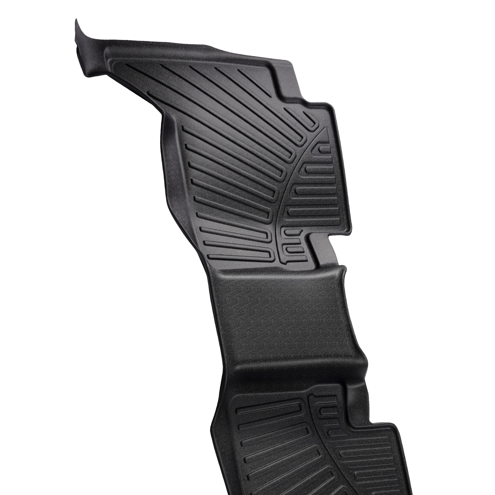 TPE Waterproof 2 Row Floor Mat Liners For Toyota Tacoma Double Cab 2016-2017 QME
